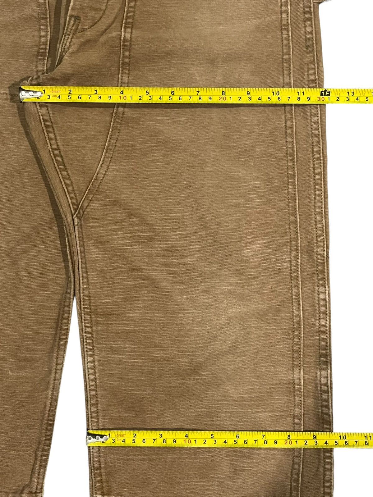 The Real McCoy's Vintage 90s The Real McCoys Khaki Double Knee Workwear Pants Size US 30 / EU 46 - 20 Thumbnail