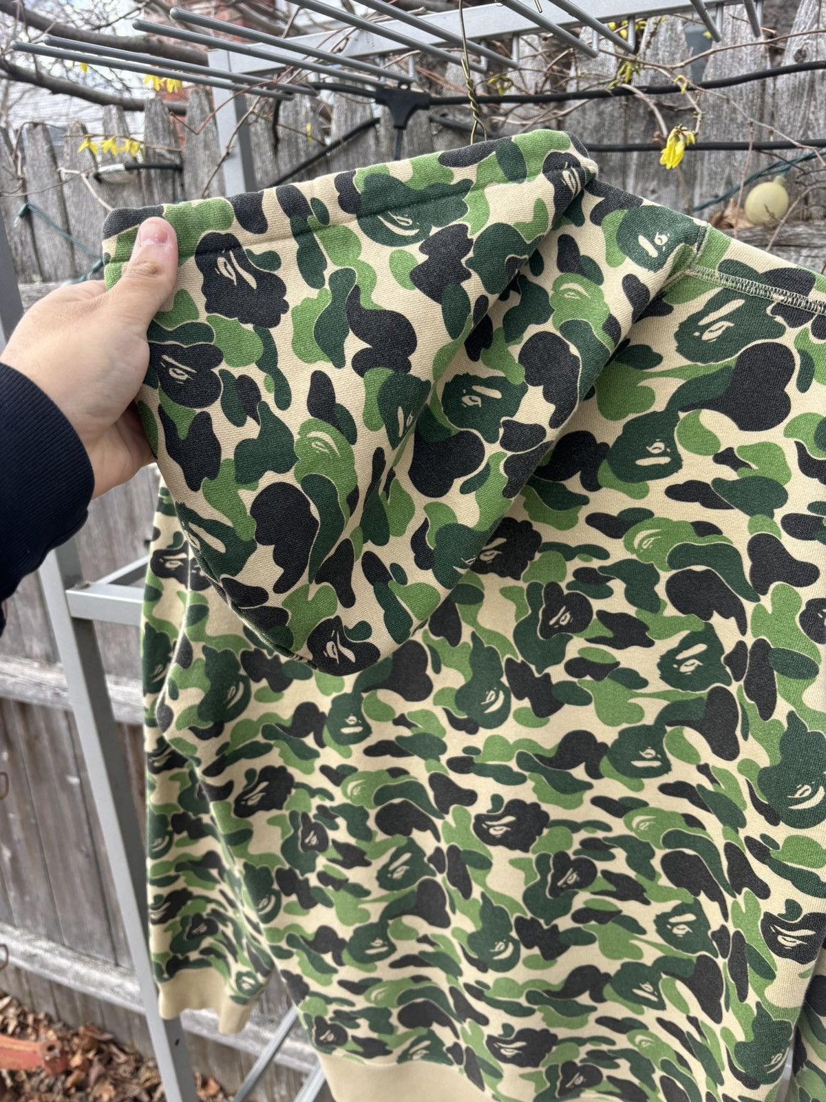 Bape Bape x undefeated camo hoodie Size US L / EU 52-54 / 3 - 7 Thumbnail