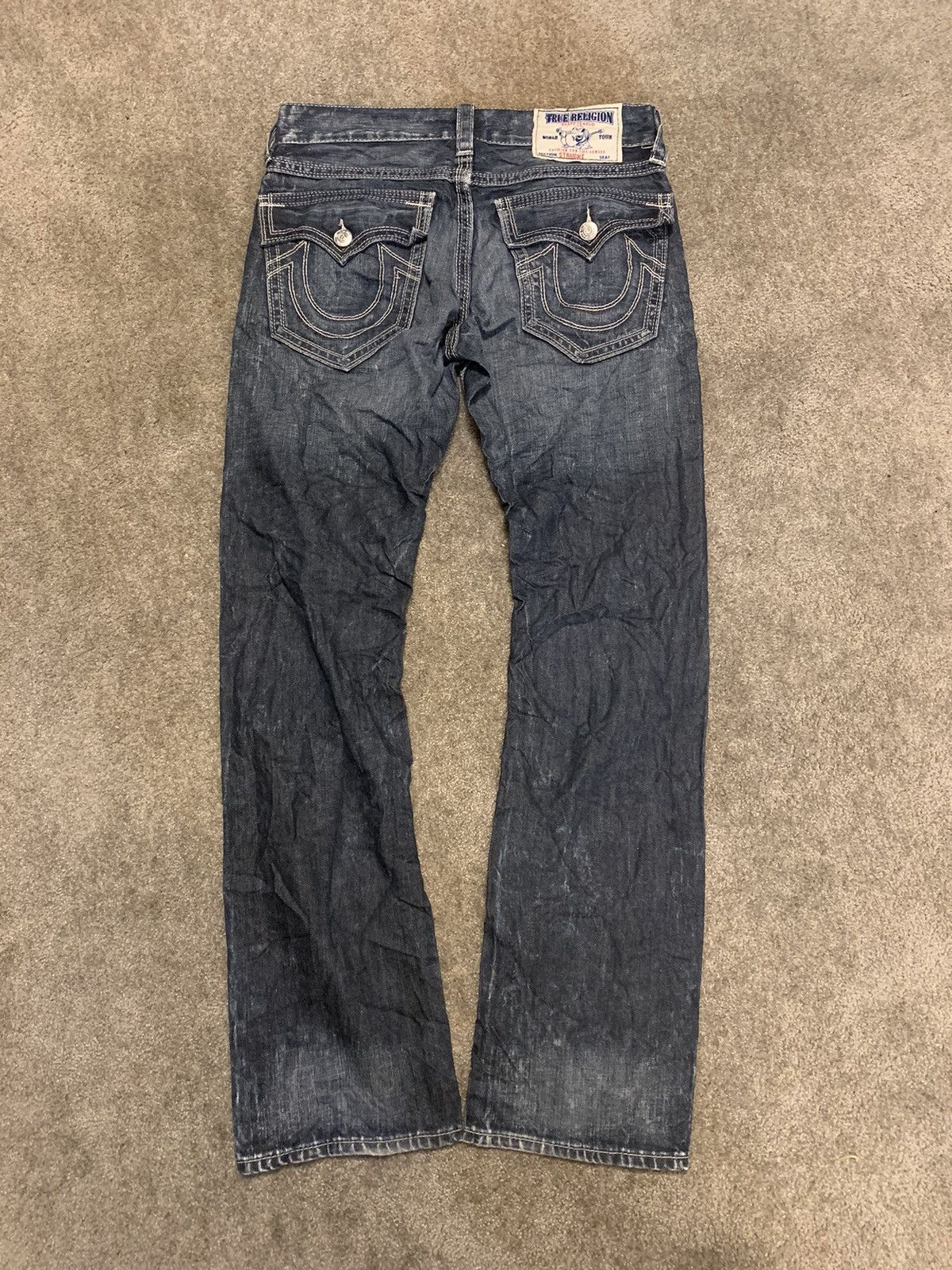 True Religion True Religion Y2K Denim Jeans Straight Cut Size US 30 / EU 46 - 1 Thumbnail