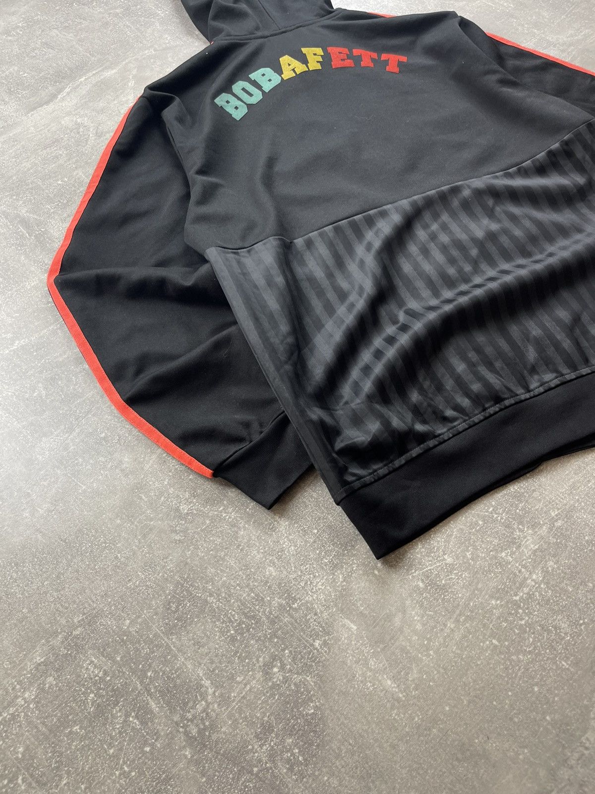 Adidas × Star Wars Adidas Star Wars Boba Fett Track Jacket Rare Rasta Stripes Size US L / EU 52-54 / 3 - 7 Thumbnail