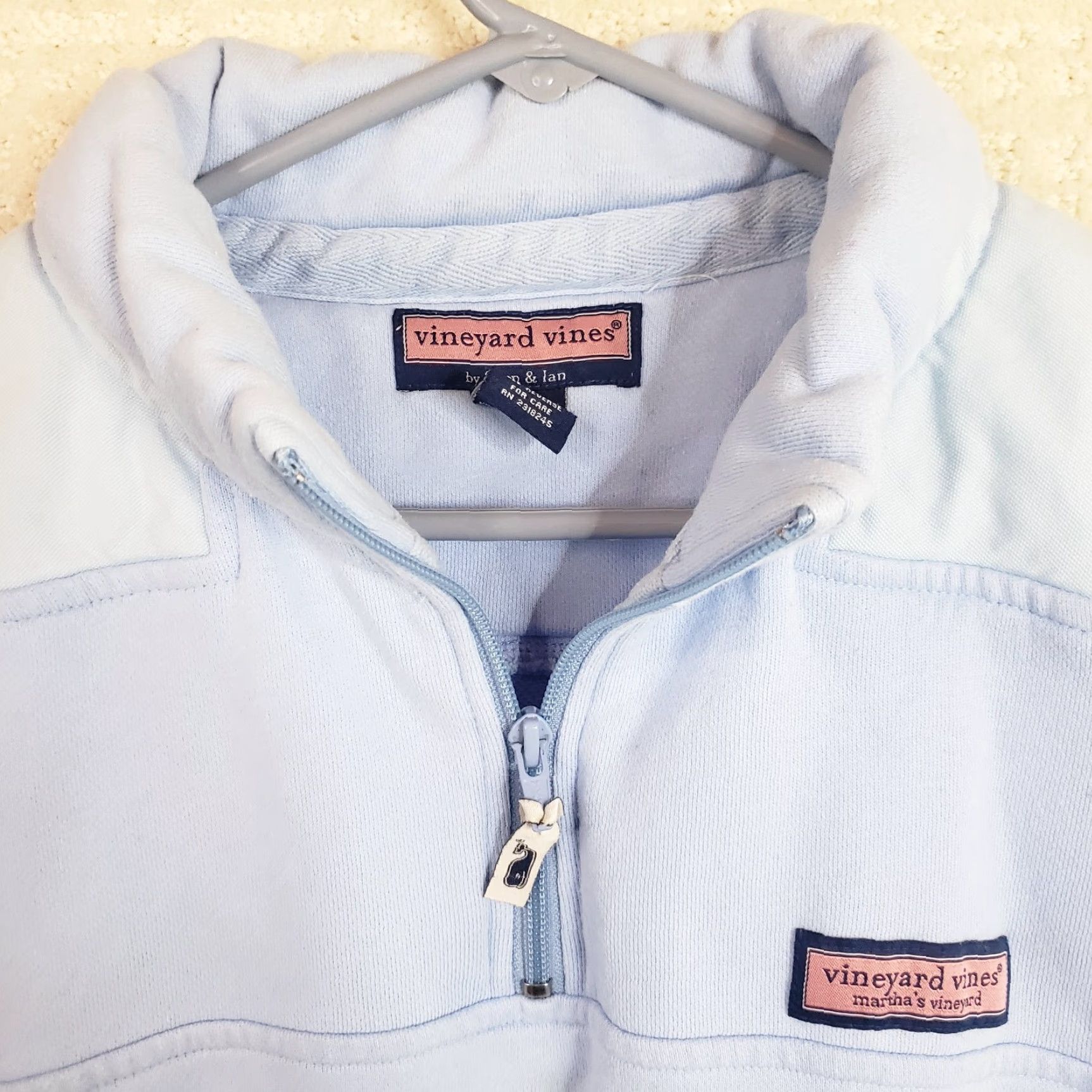 Vineyard Vines Vineyard Vines Pullover Sweatshirt Mens Size M Blue 1/4 Zip Jacket Heavyweight Size US M / EU 48-50 / 2 - 4 Thumbnail