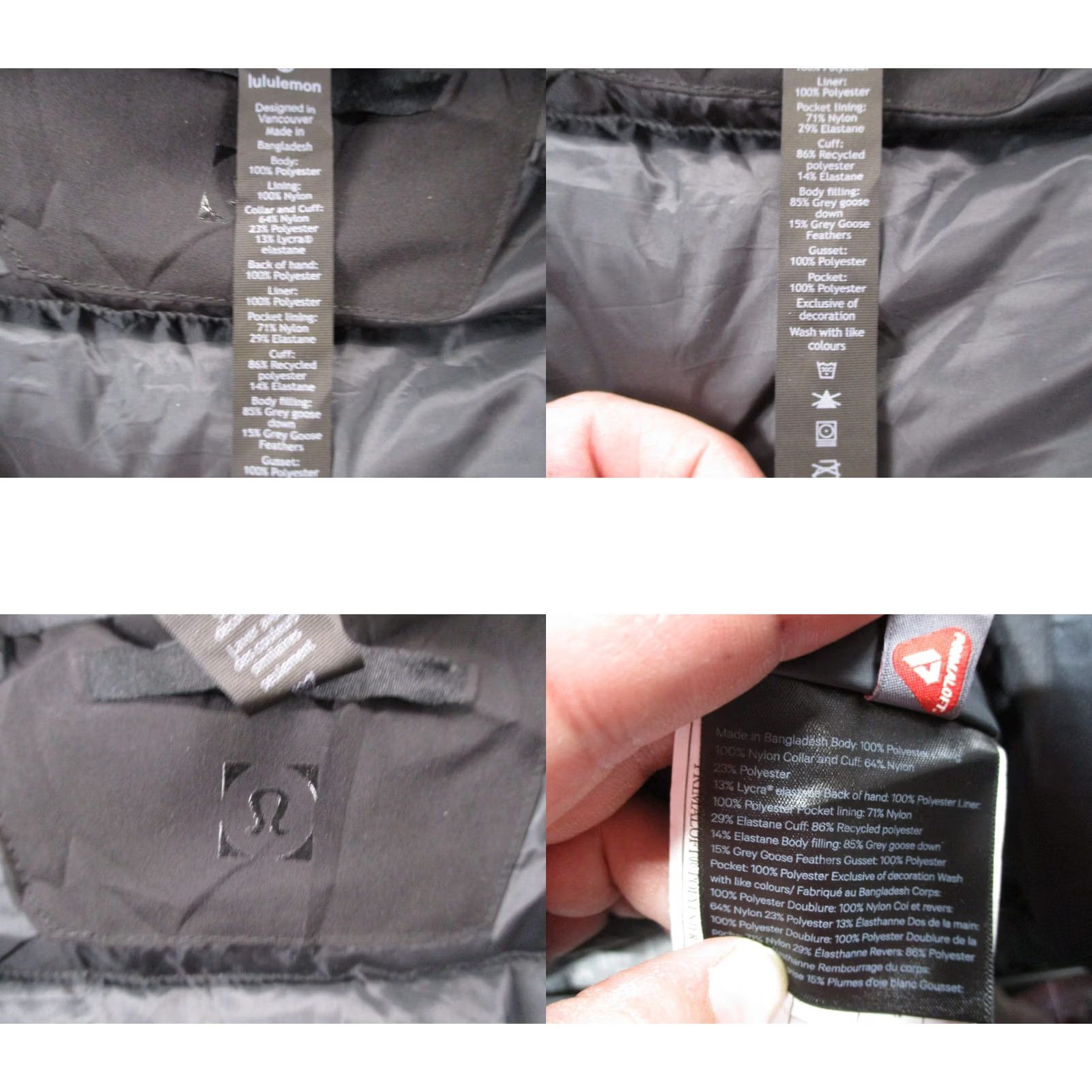 Lululemon Lululemon Jacket Men 2XL Camouflage Puffer Down Gray Zip Hooded Insulated Warmth LM4951 Size US XXL / EU 58 / 5 - 8 Thumbnail