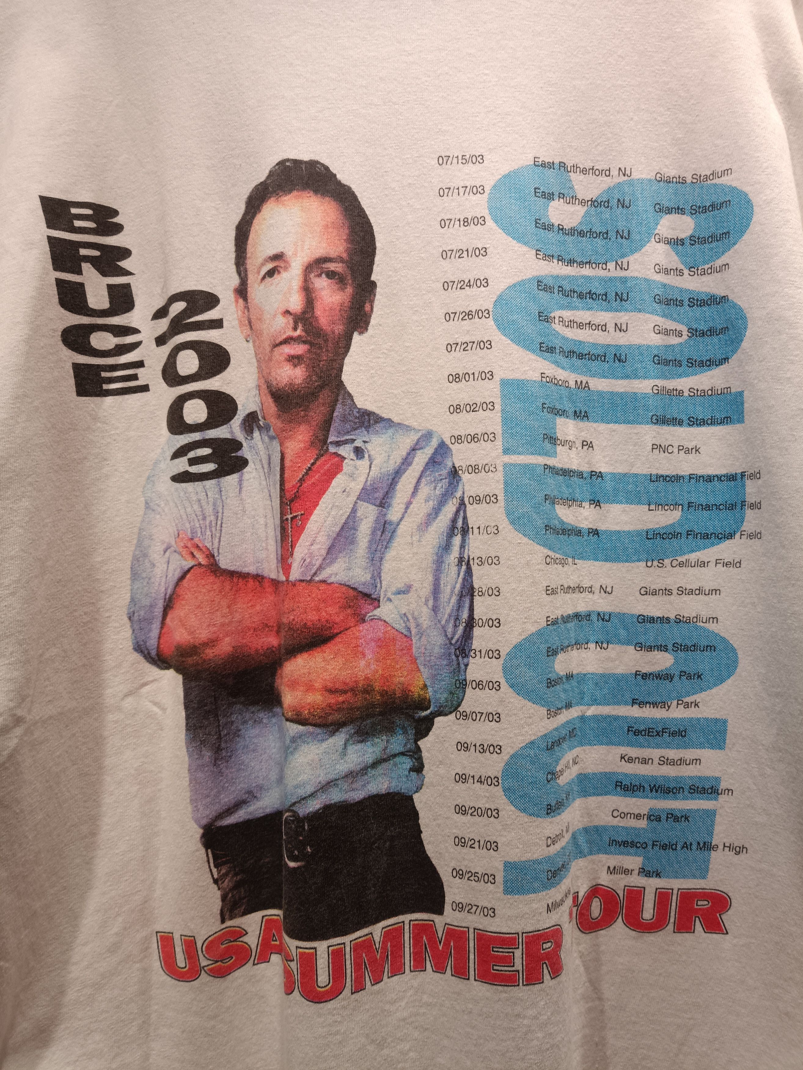 Band Tees × Vintage bruce Springsteen the rising tour 2003 Size US XL / EU 56 / 4 - 5 Thumbnail