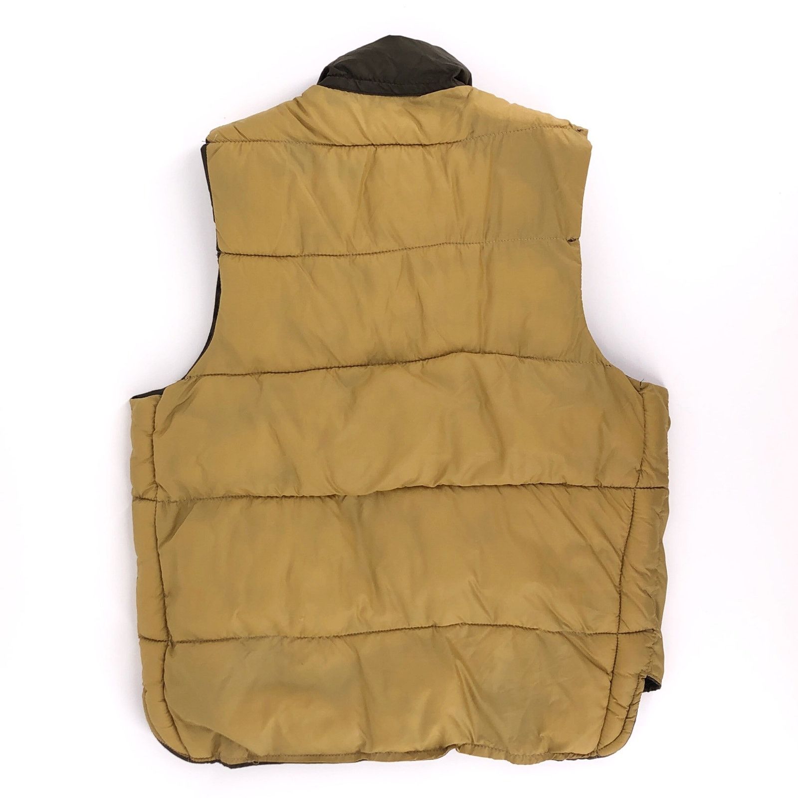 Vintage 80s reversible puffer vest quilted two tone 1980s vintage Size US S / EU 44-46 / 1 - 2 Thumbnail