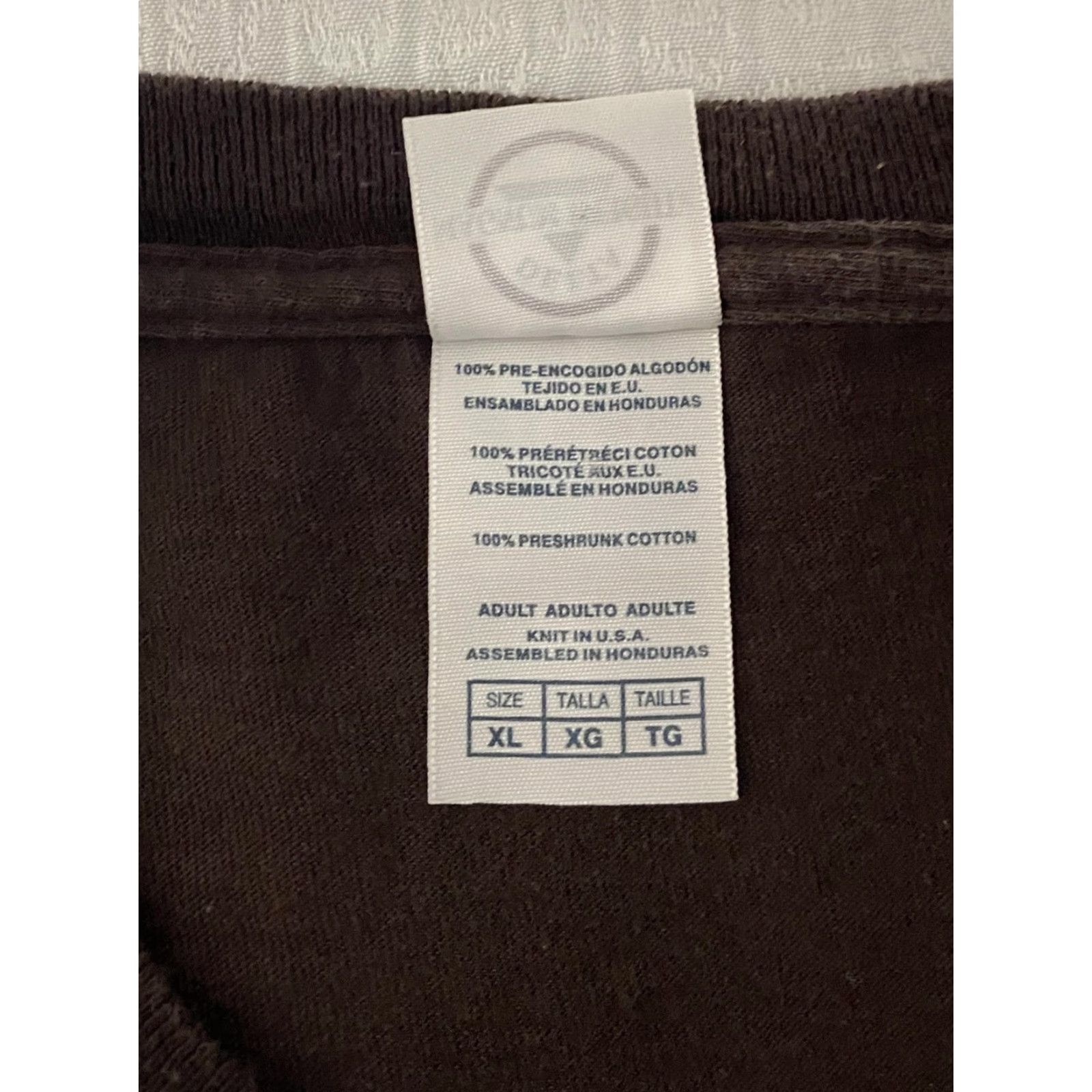 Delta USS Yorktown Shirt Mens XL Brown Graphic Tee Aircraft Carrier Military Delta Size US XL / EU 56 / 4 - 6 Thumbnail