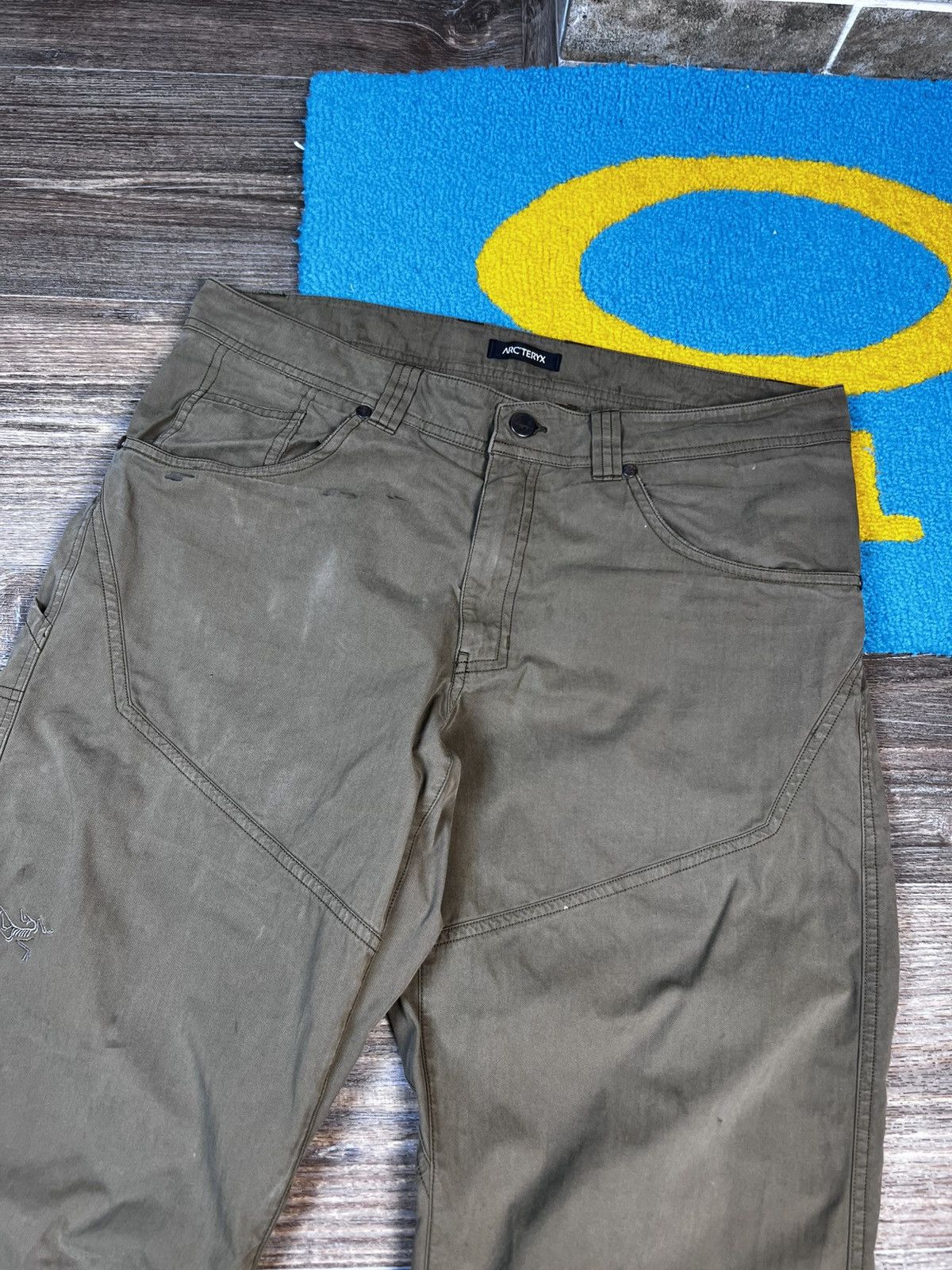 Arc'teryx Arcteryx Double Knee Olive Cargo Pant Size US 34 / EU 50 - 7 Thumbnail