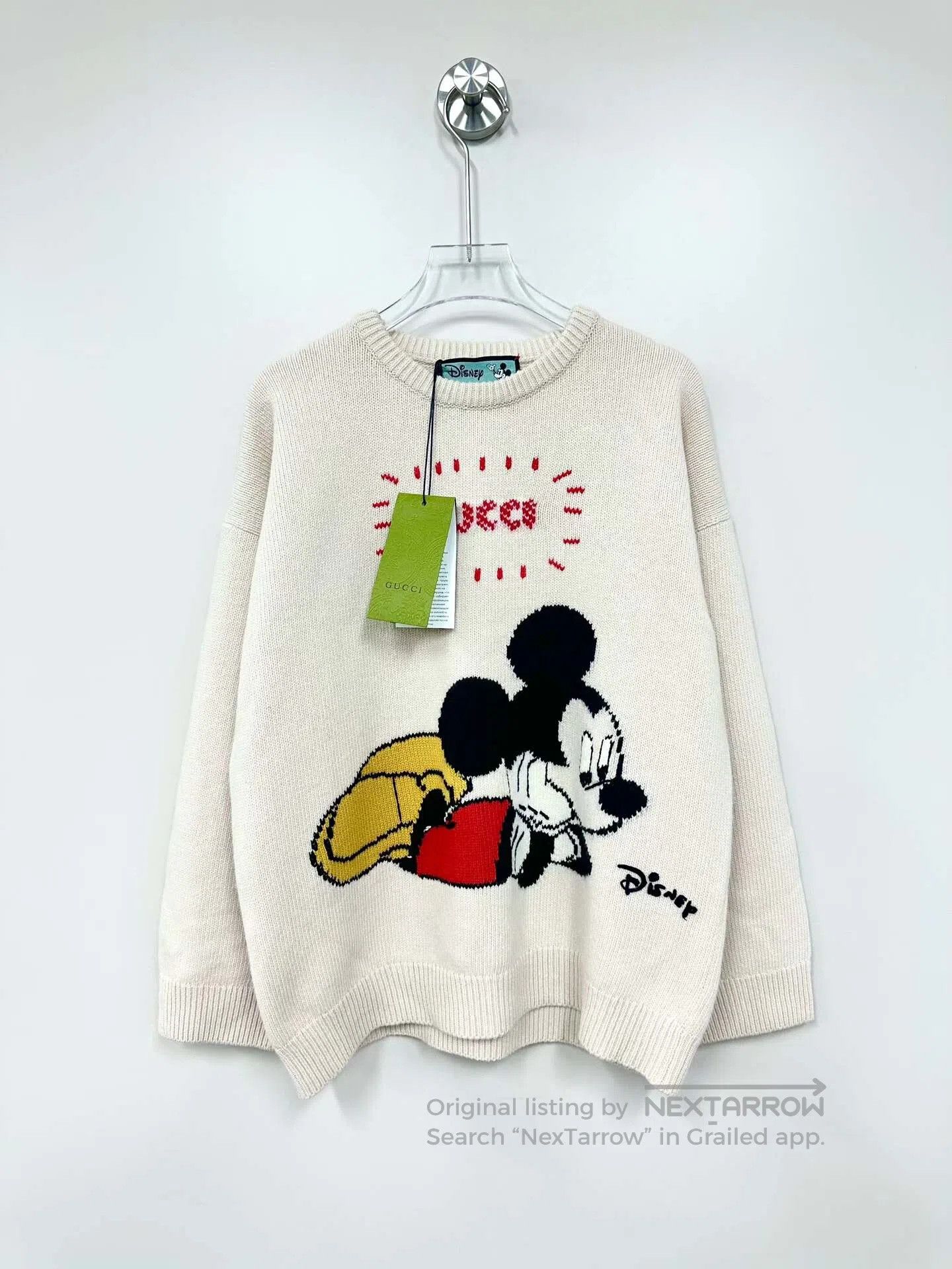 Gucci Guicci Mickey wool knitted sweater| Size S / US 4 / IT 40 - 1 Thumbnail