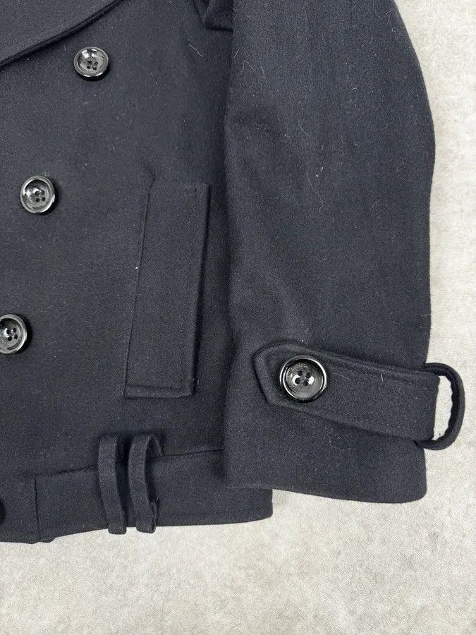 Vintage Takeshy Kurosawa Black Buttoned Officer Caban Jacket Size US M / EU 48-50 / 2 - 8 Thumbnail