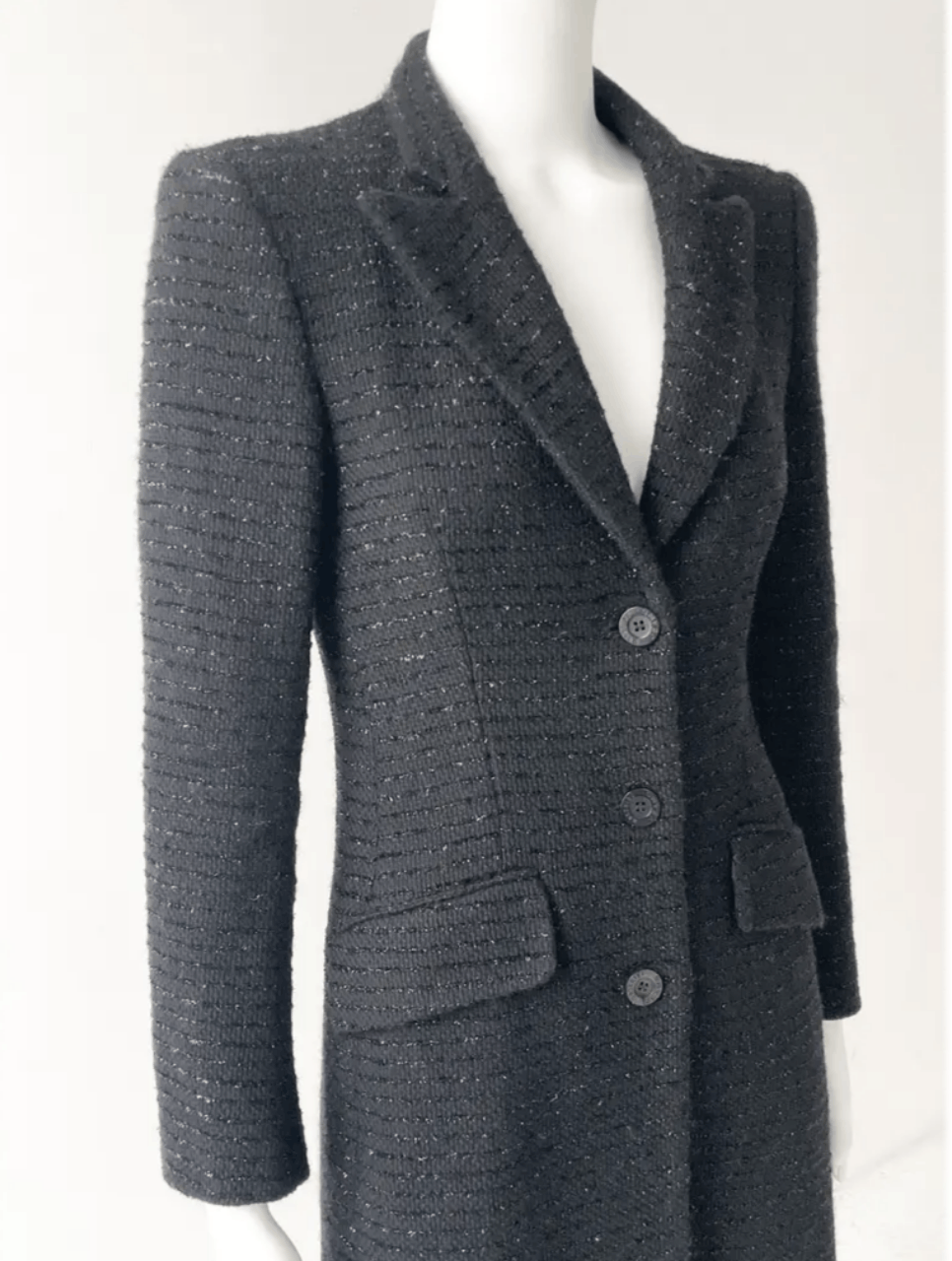 Moschino black coat Size S / US 4 / IT 40 - 6 Thumbnail