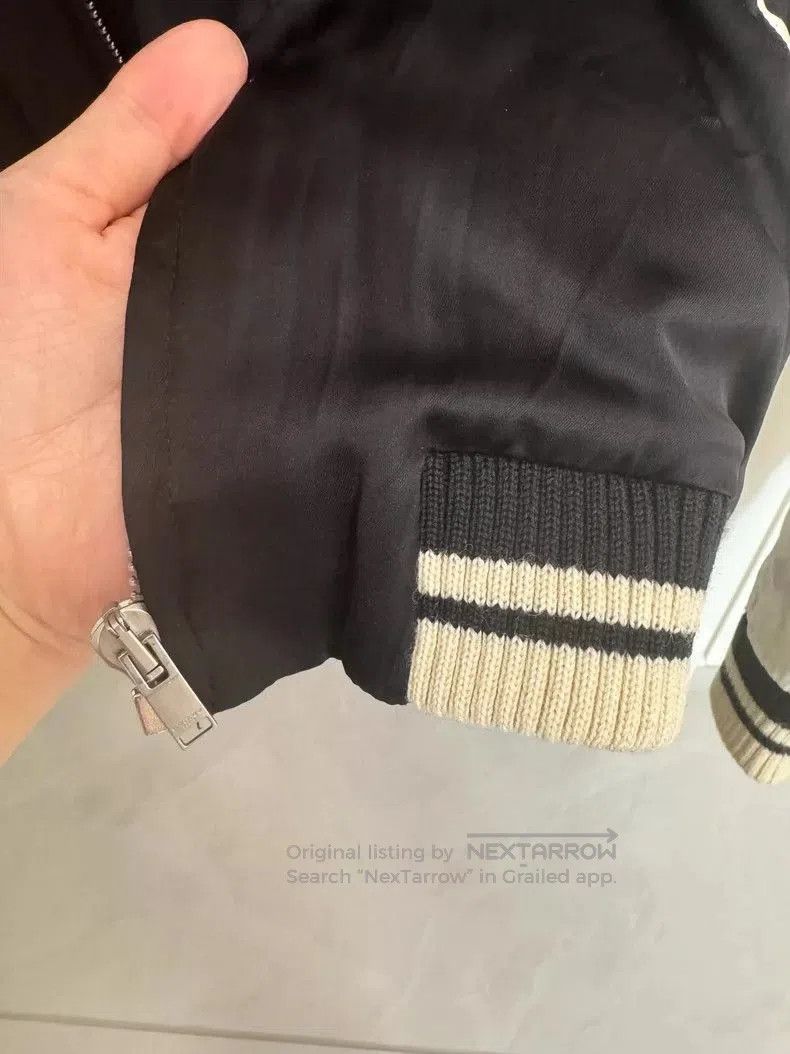 Saint Laurent Paris Saint Laurent Vampire Silk Bomber Jacket. Size XS / US 0-2 / IT 36-38 - 6 Thumbnail