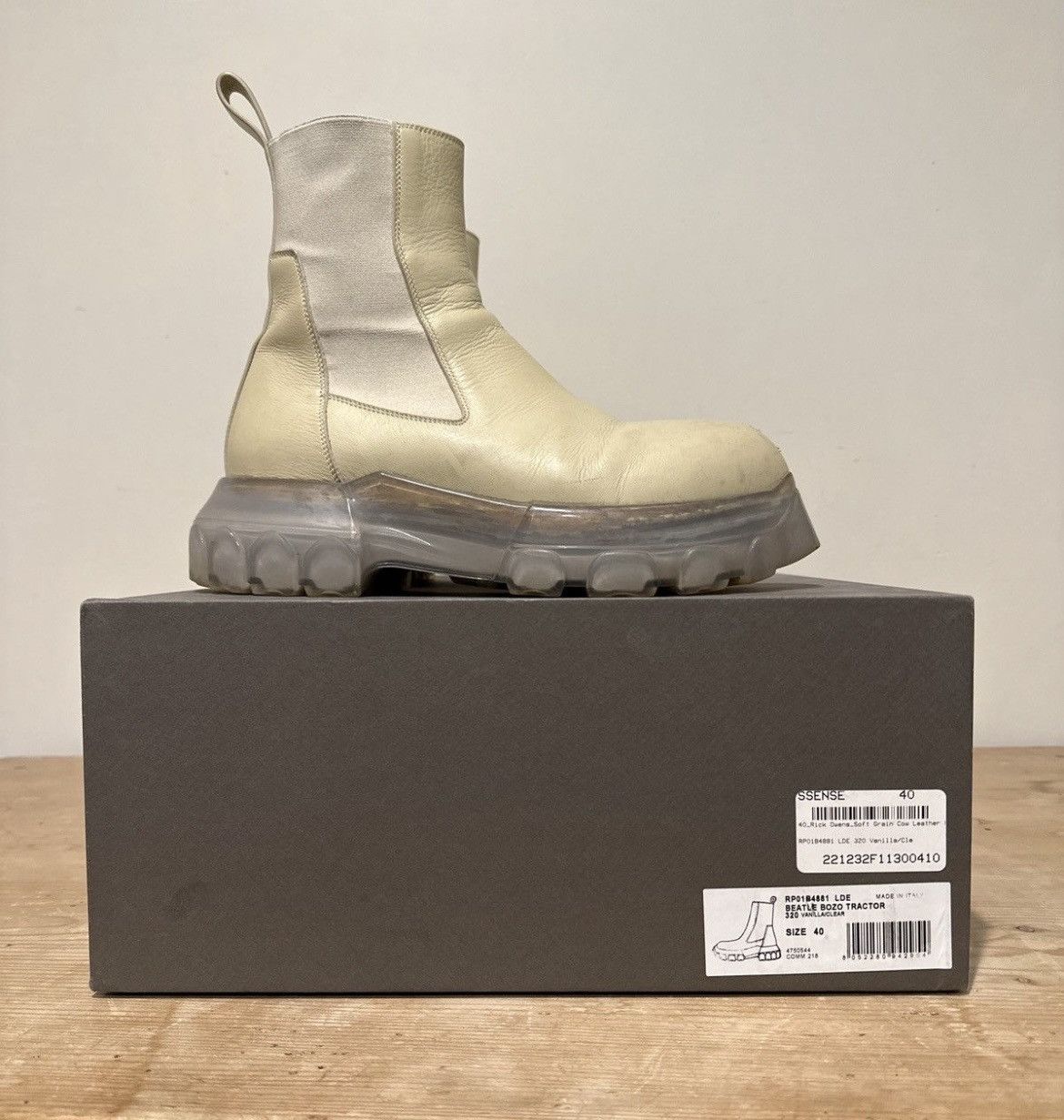 Rick Owens Rick Owens Bozo Tractor Boots Size US 8.5 / EU 41-42 - 10 Thumbnail