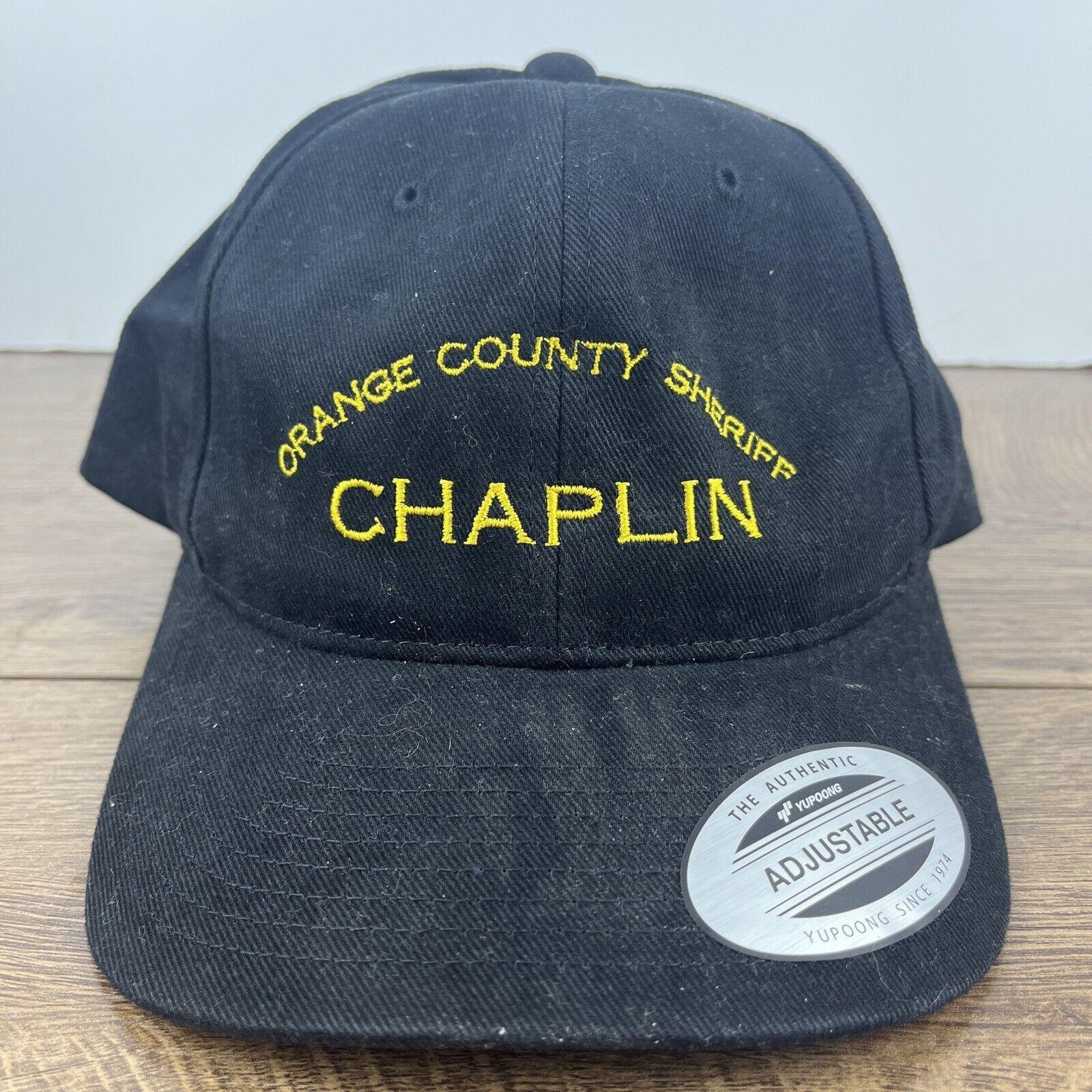 Other Orange County Sheriff Chaplin Hat Black Hat Adjustable Adult Size ONE SIZE - 1 Thumbnail