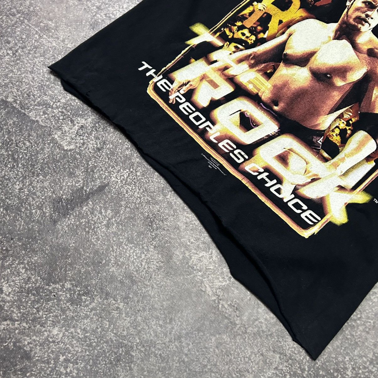 WWE Vintage WWE The Rock 1999 big graphic logo movie sleeveless Size US M / EU 48-50 / 2 - 6 Thumbnail