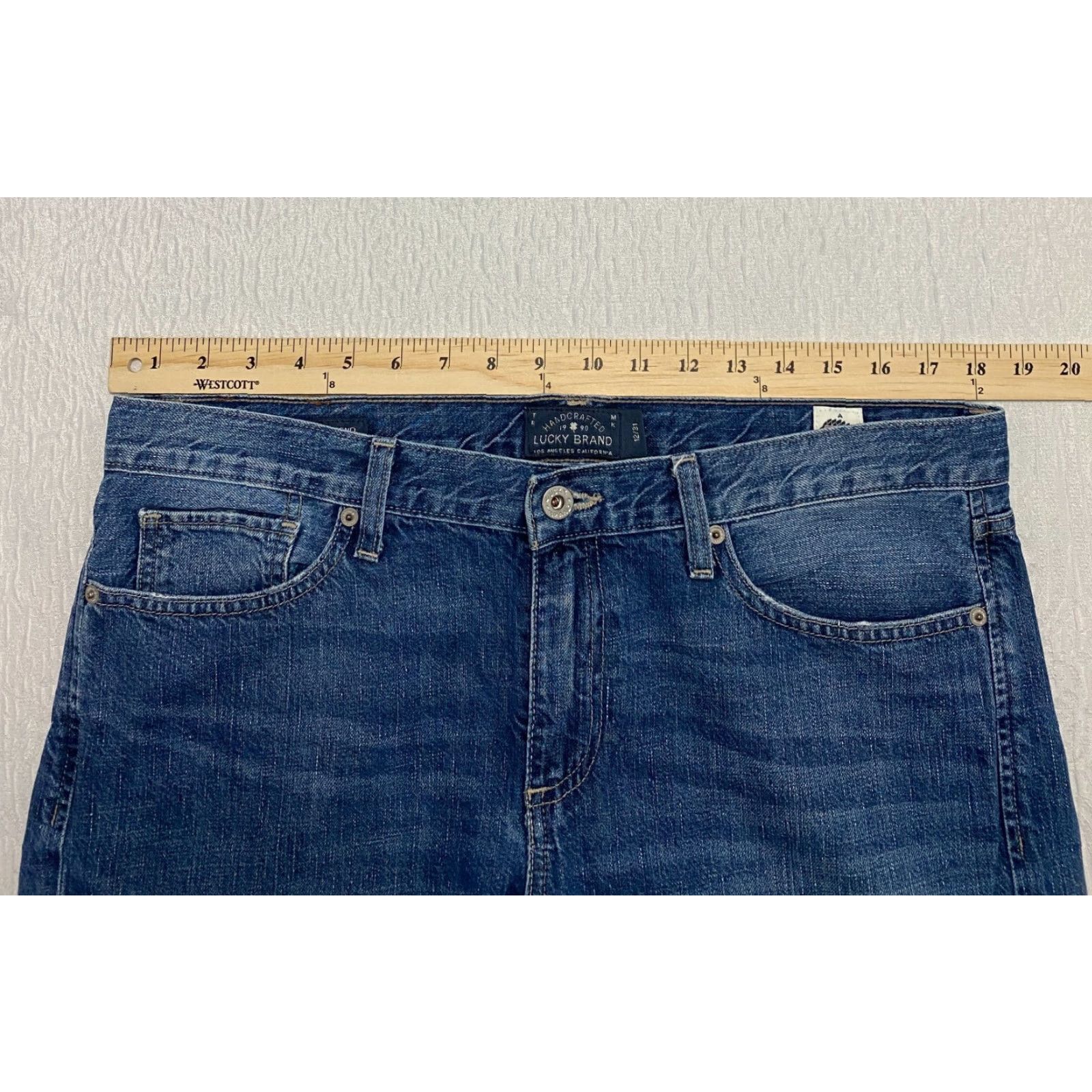 Lucky Brand Lucky Brand Jeans Womens 12 Blue Sienna Slim Boyfriend Distressed Cone Denim Size 24" / US 00 / IT 34 - 5 Thumbnail