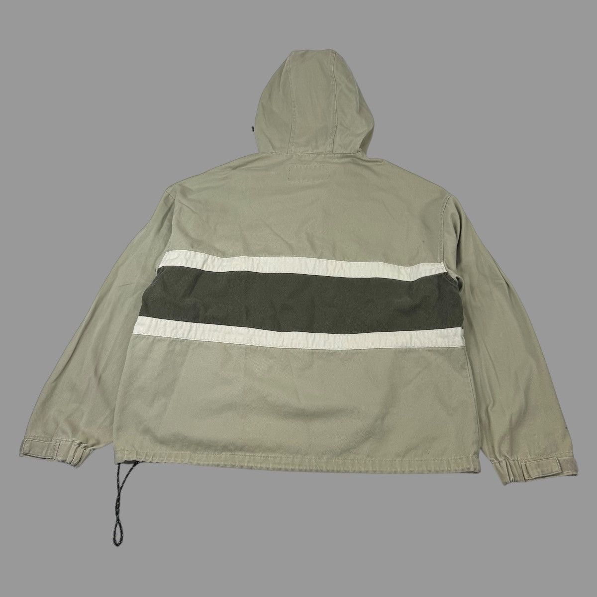 Vintage Vintage Y2K hooded quarter zip jacket Size US L / EU 52-54 / 3 - 5 Thumbnail