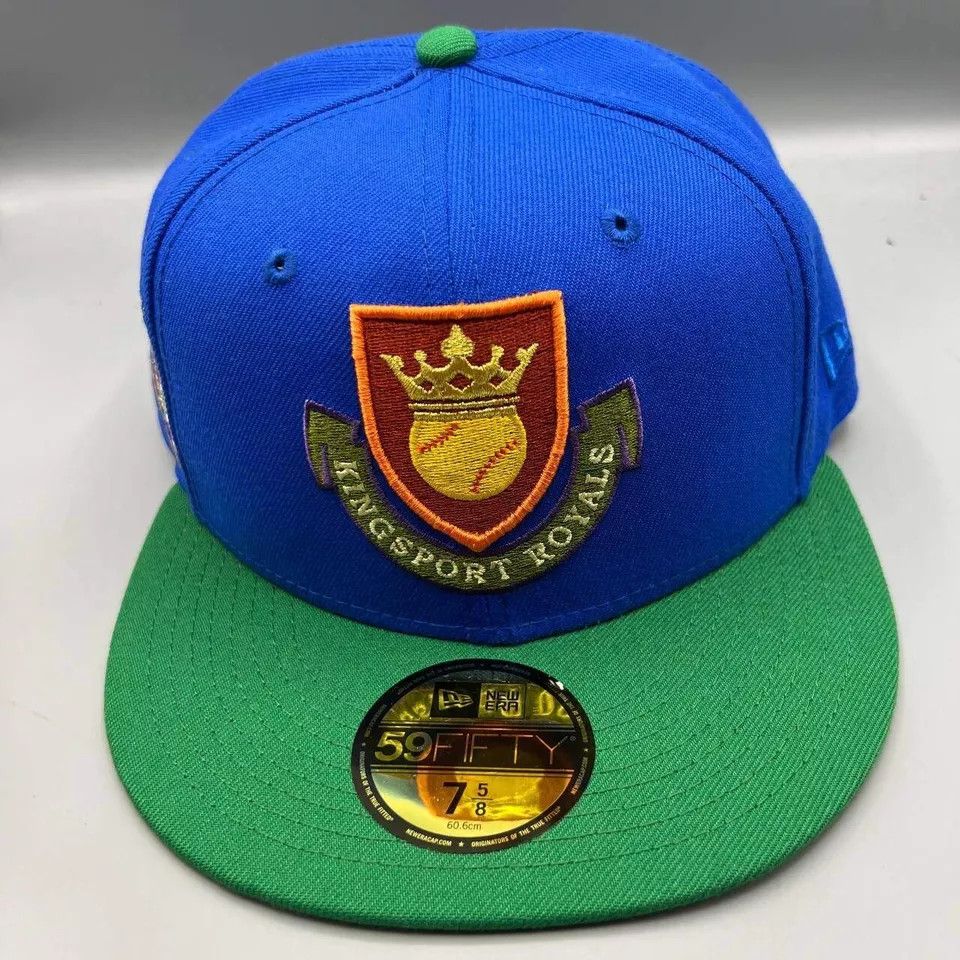 New Era Kingsport Royals Hat Men 7 5/8 59Fifty New Era MiLB Fitted Size ONE SIZE - 3 Thumbnail