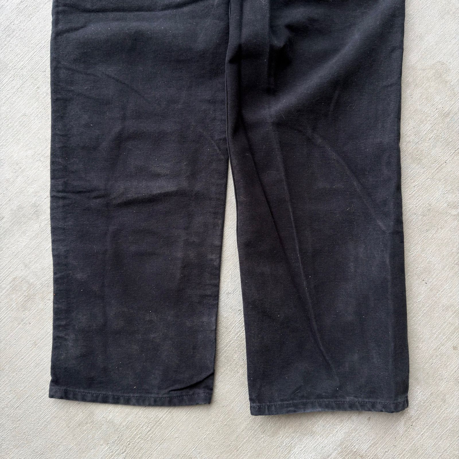 Carhartt × Vintage Vintage Y2K Carhartt black double knee work carpenter pants Size US 34 / EU 50 - 7 Thumbnail
