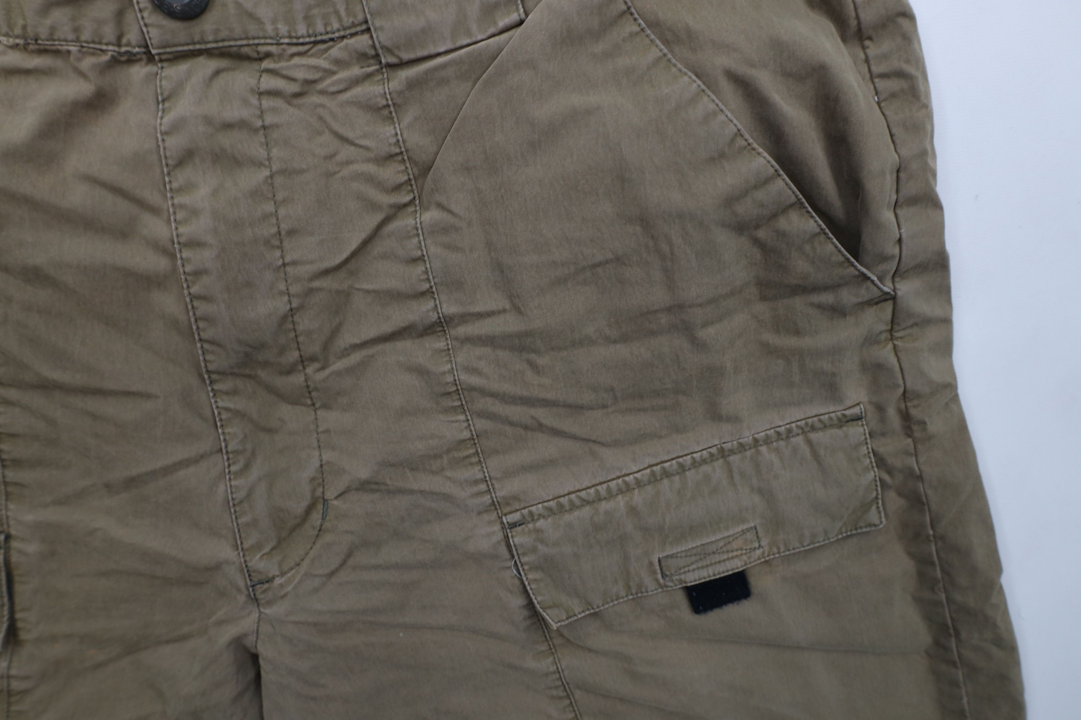 Eddie Bauer × Vintage Vintage 90s Y2K Eddie Bauer Packable Hiking Cargo Shorts Size US 36 / EU 52 - 6 Thumbnail