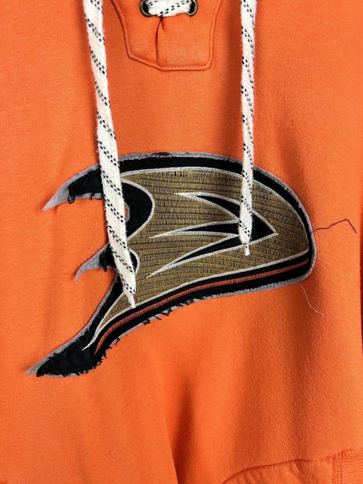 Ccm CCM Anaheim Mighty Ducks Retro Jersey Style Hoodie Orange M Size US M / EU 48-50 / 2 - 2 Thumbnail