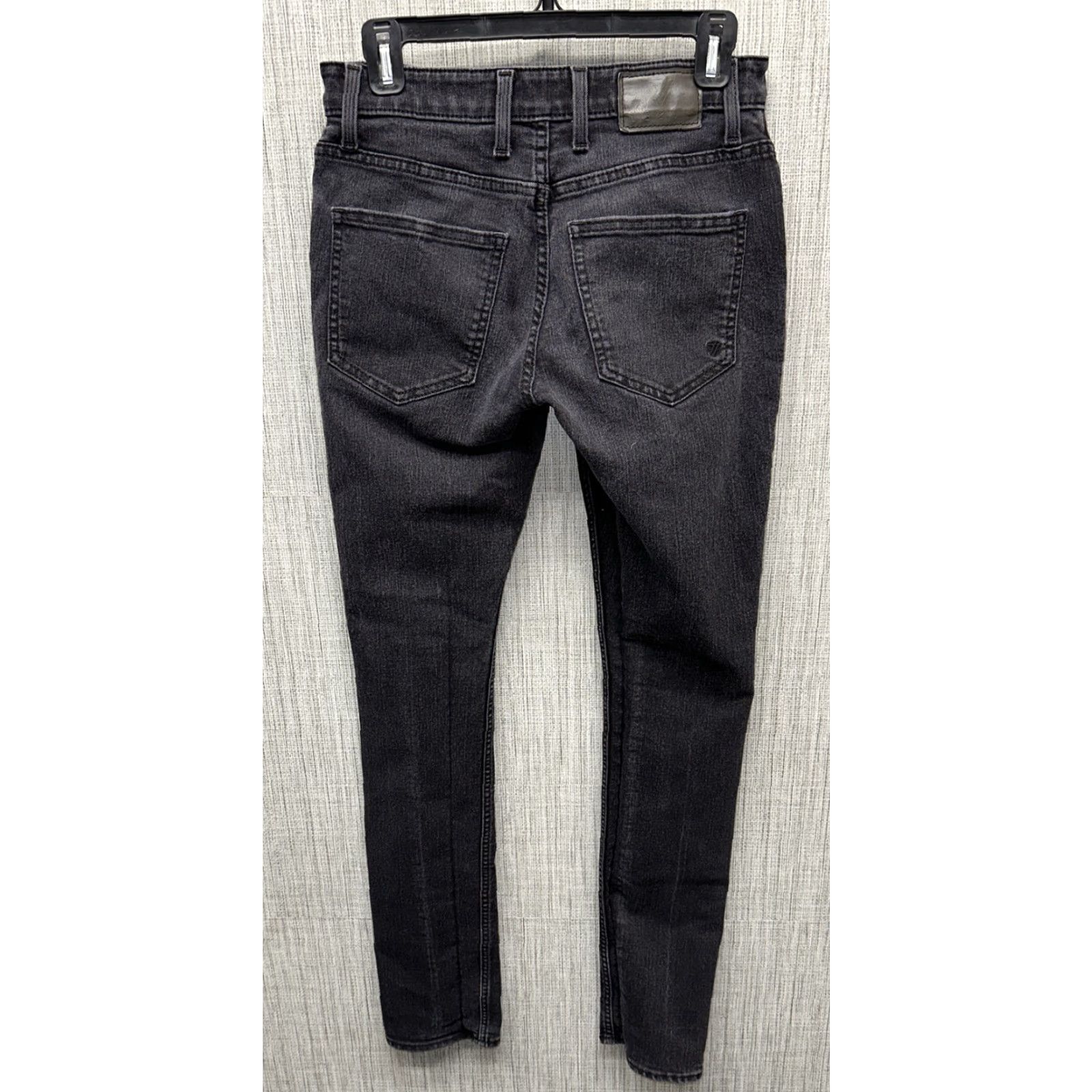 Vintage Veece Jeans Slim Straight Cotton Blend Black Bank Size 30 X 34 Mens Regular Denim Straight 34in Inseam Shirt? Size US 30 / EU 46 - 4 Thumbnail
