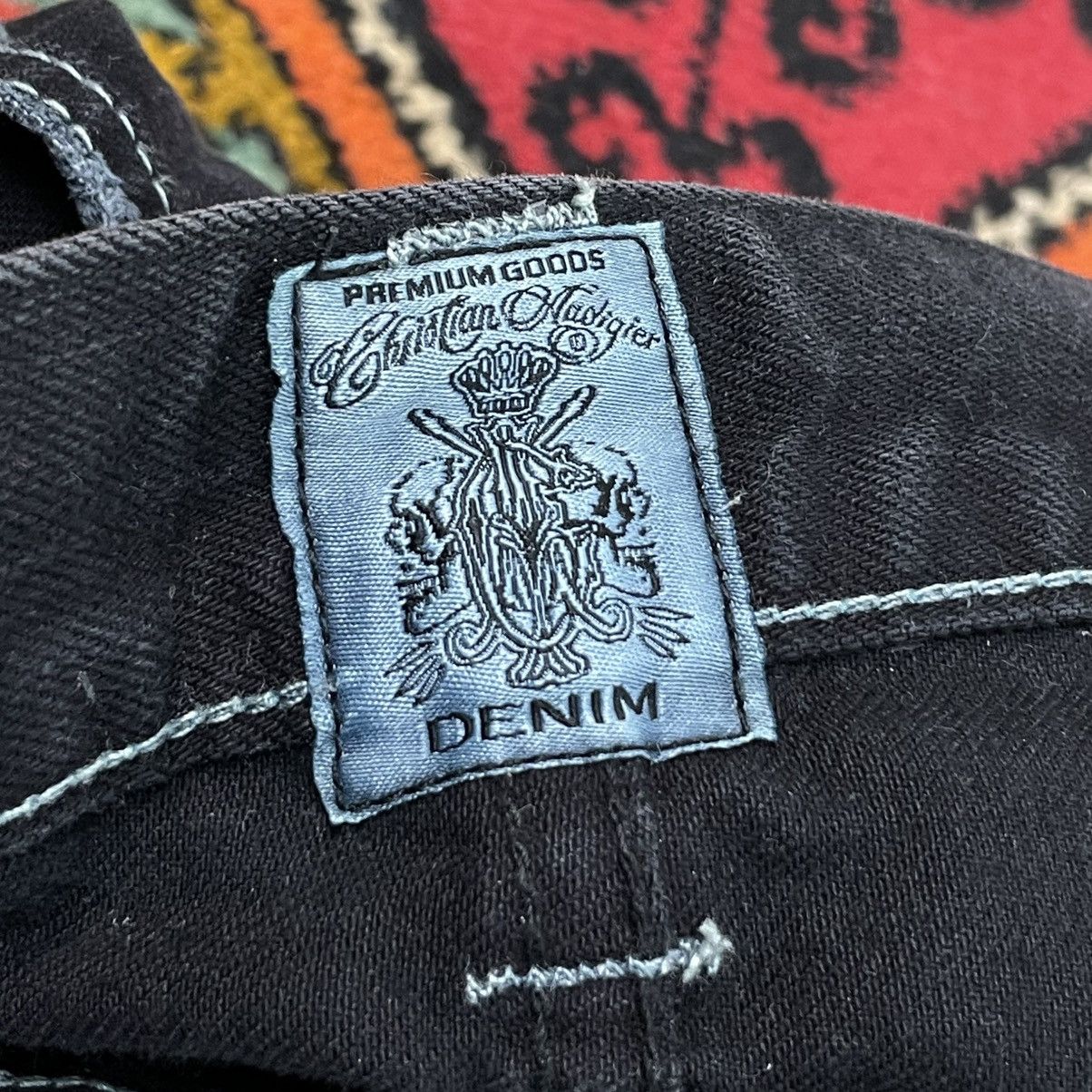 Christian Audigier Vintage Christian Audigier Big Logo Embroidered Baggy Jeans Size US 34 / EU 50 - 12 Thumbnail