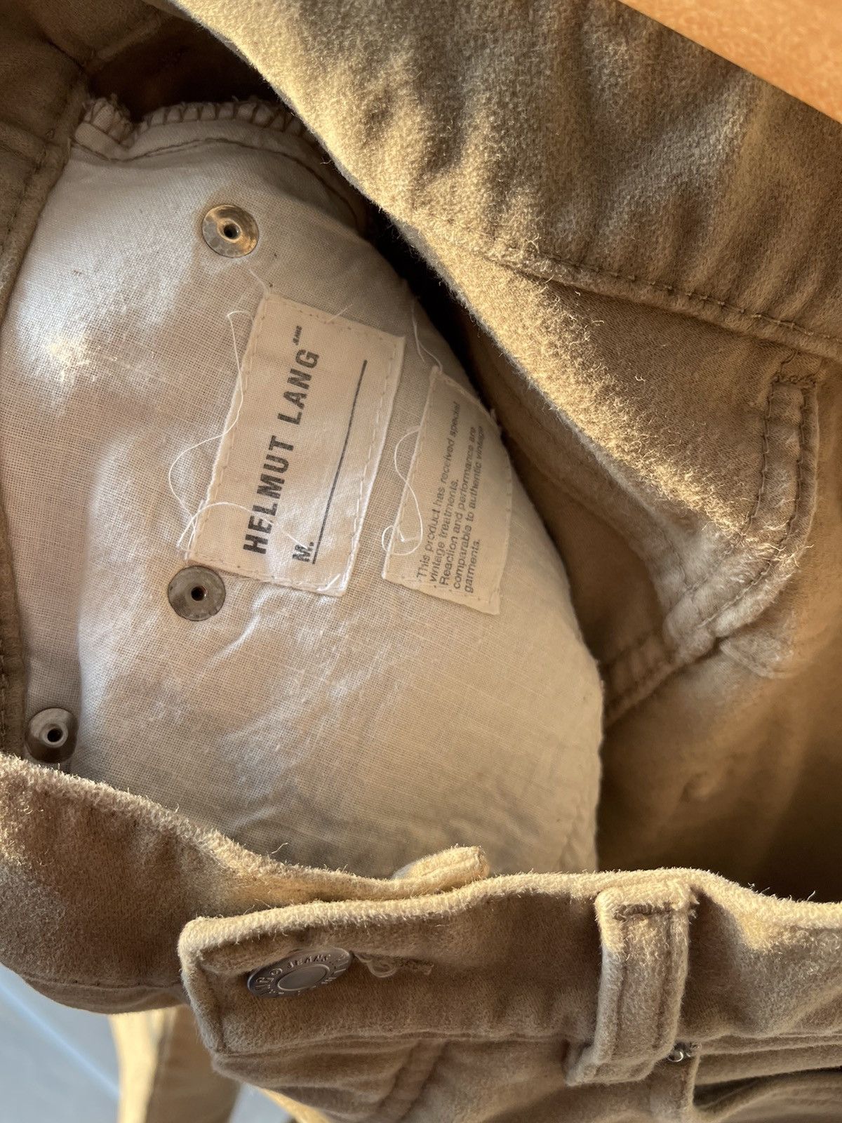 90s Helmut Lang Moleskin Jeans