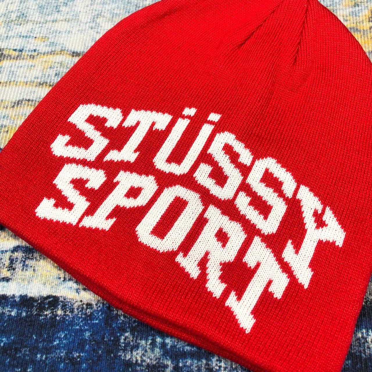 Stussy Stussy Sport Jacquard Skullcap Beanie Size ONE SIZE - 3 Thumbnail