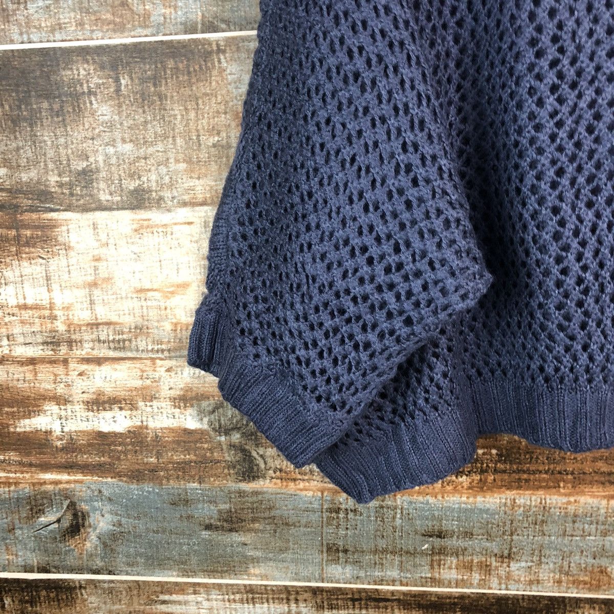 Homespun Knitwear Smelish Blue Cloaks crochet Knitwear #A2361 Size US M / EU 48-50 / 2 - 16 Thumbnail