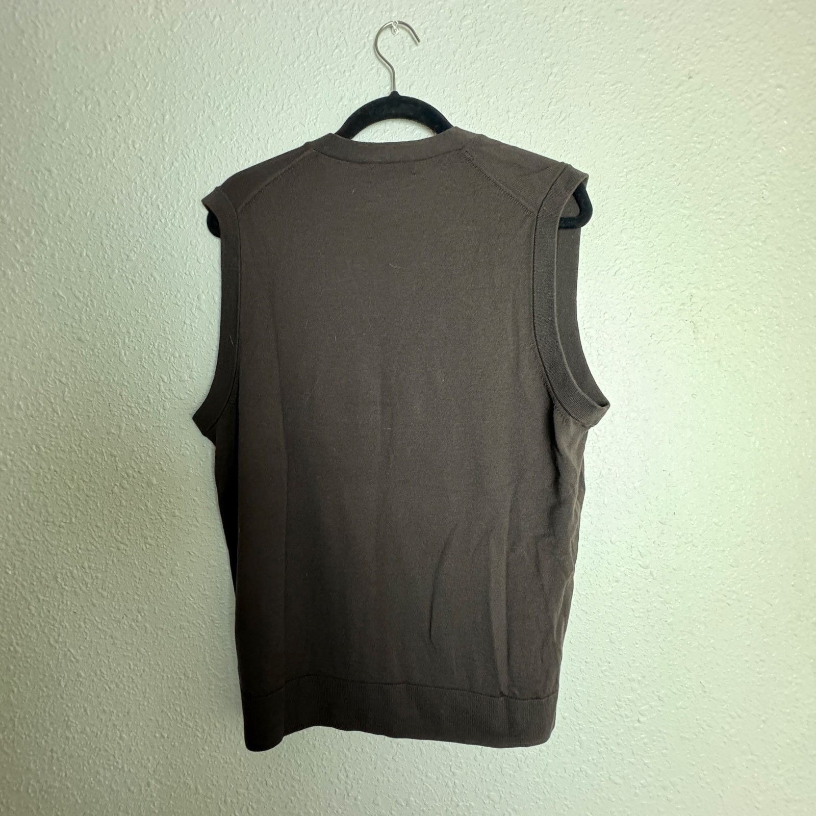 Brooks Brothers Brooks Brothers Merino Wool Brown Sweater Vest Men Size M Size US M / EU 48-50 / 2 - 6 Thumbnail