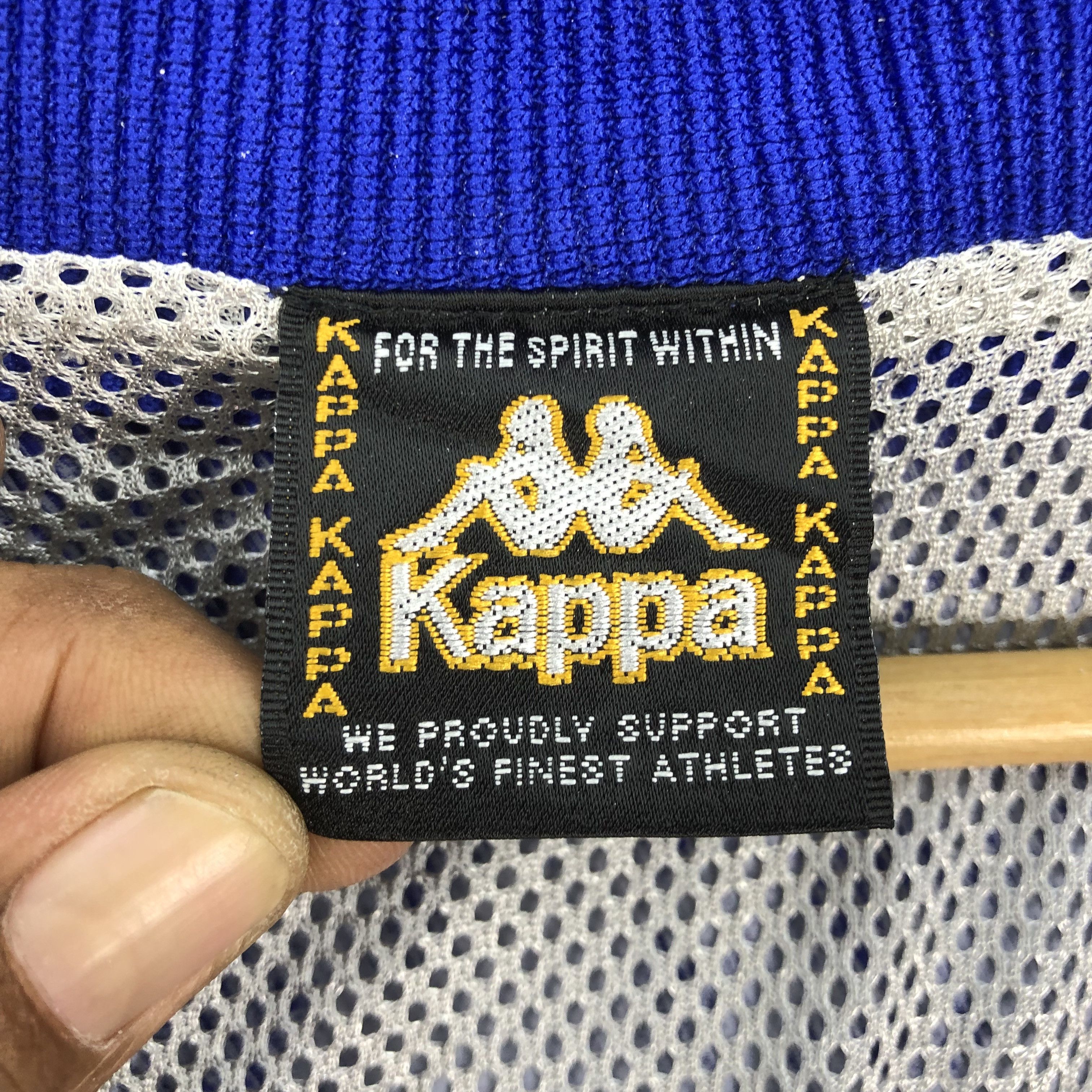 Kappa × Vintage Vintage Kappa Pullover Windbreaker Hooded Jacket Size US L / EU 52-54 / 3 - 7 Thumbnail