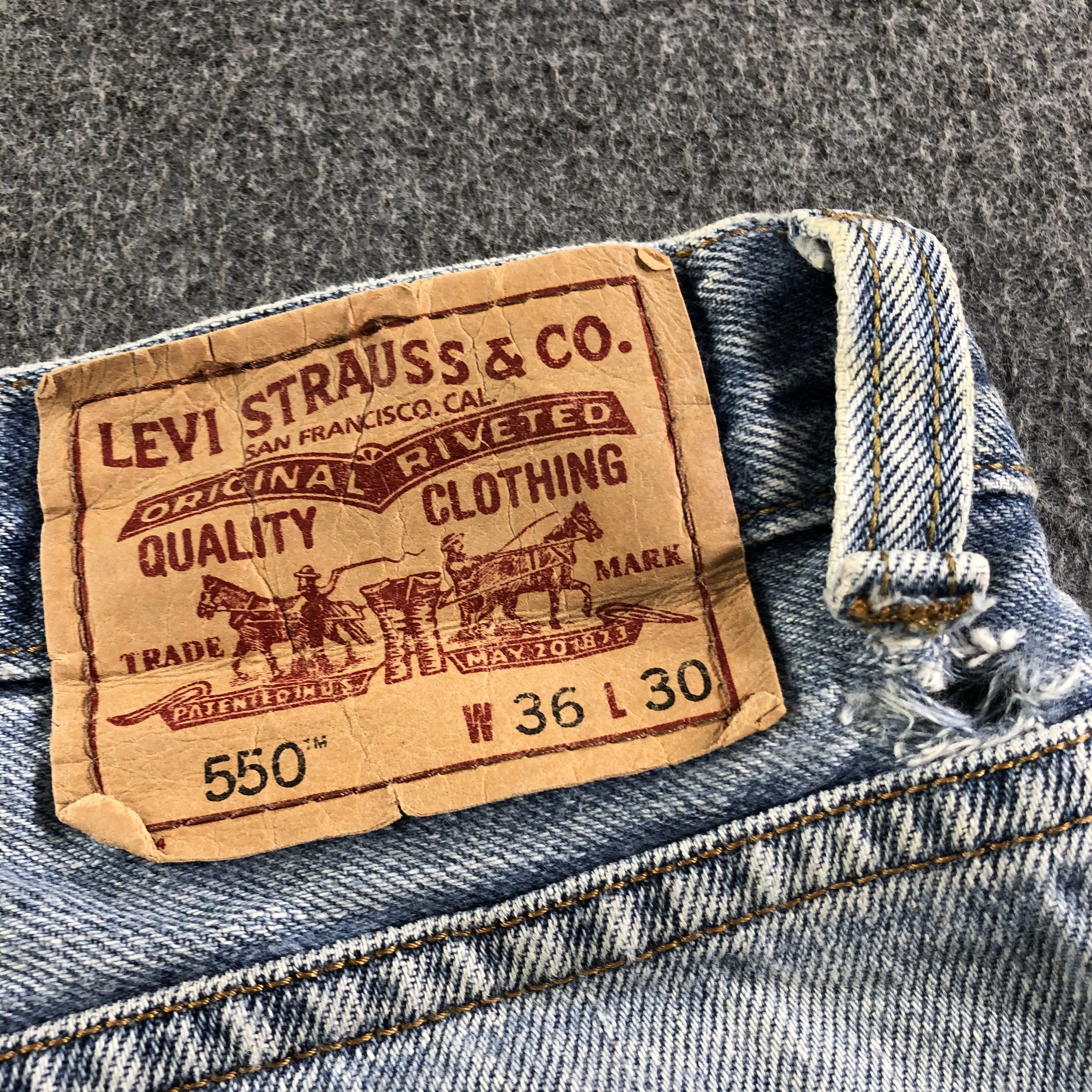 Levi's Vintage Levis 550 Jeans-J3192 Size US 37 - 5 Thumbnail
