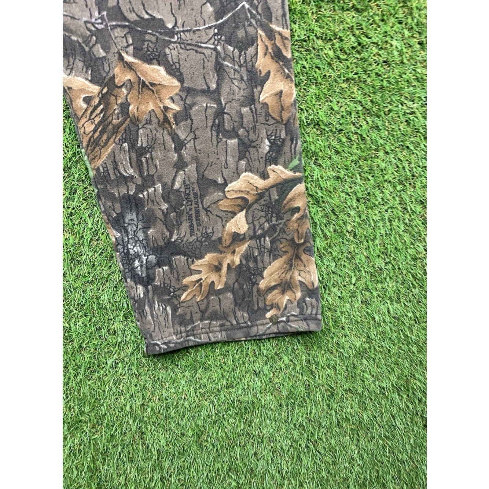 Jerzees VINTAGE Jerzees Camo Sweatpants Mens 2XL Outdoors Trebark Bigwoods Baggy Cargo Pants Sweatpants Brown Camouflage 90s Mens Size US 39 - 5 Thumbnail