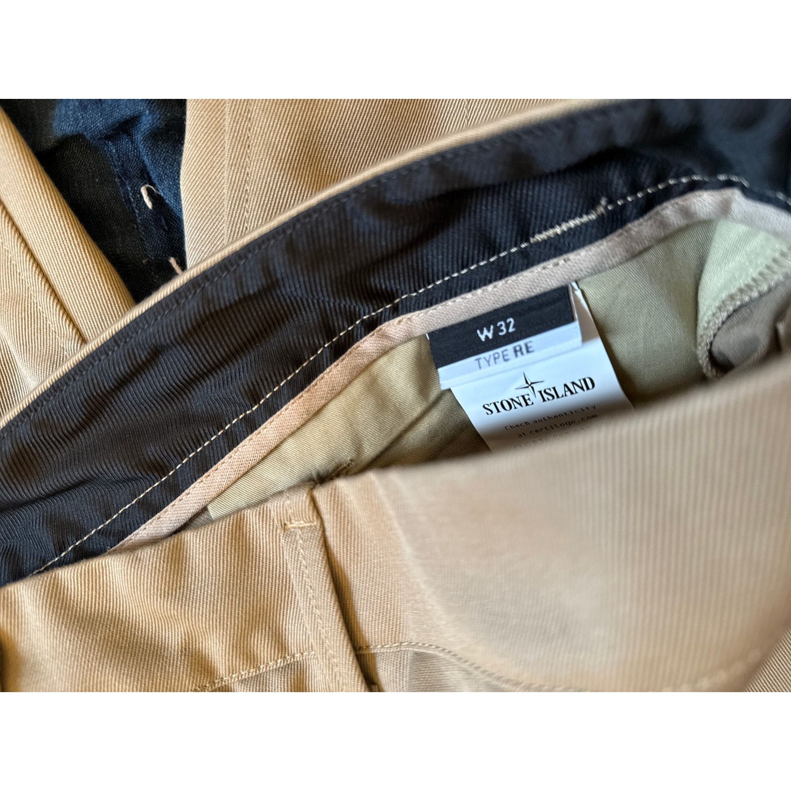 Stone Island Stone Island SS23 Gabardine Workwear Trouser 32 -Khaki Pants Size US 32 / EU 48 - 4 Thumbnail