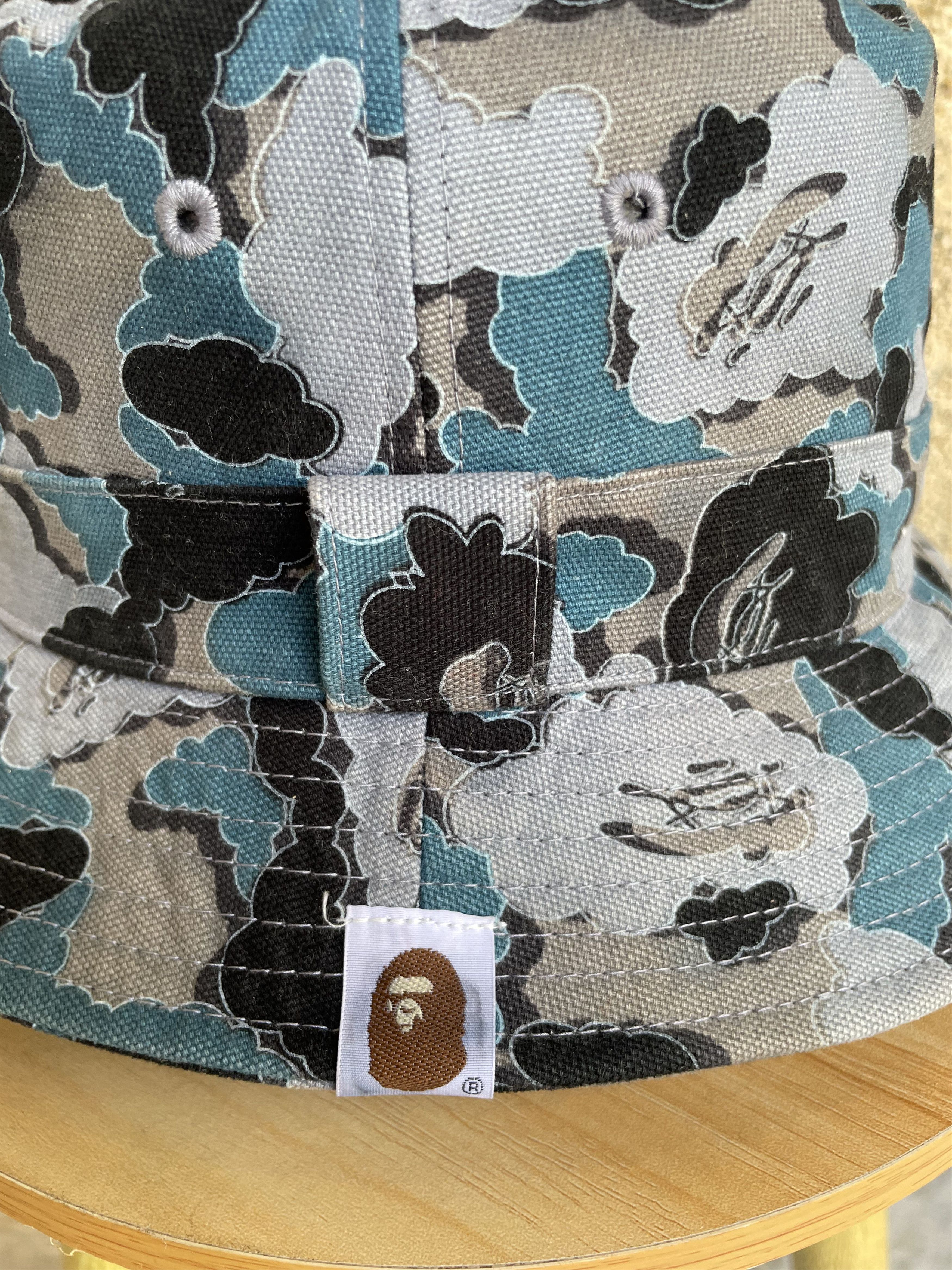 Bape × Kaws Bape x Kaws Cloud Camo Bucket Hat Size ONE SIZE - 5 Thumbnail
