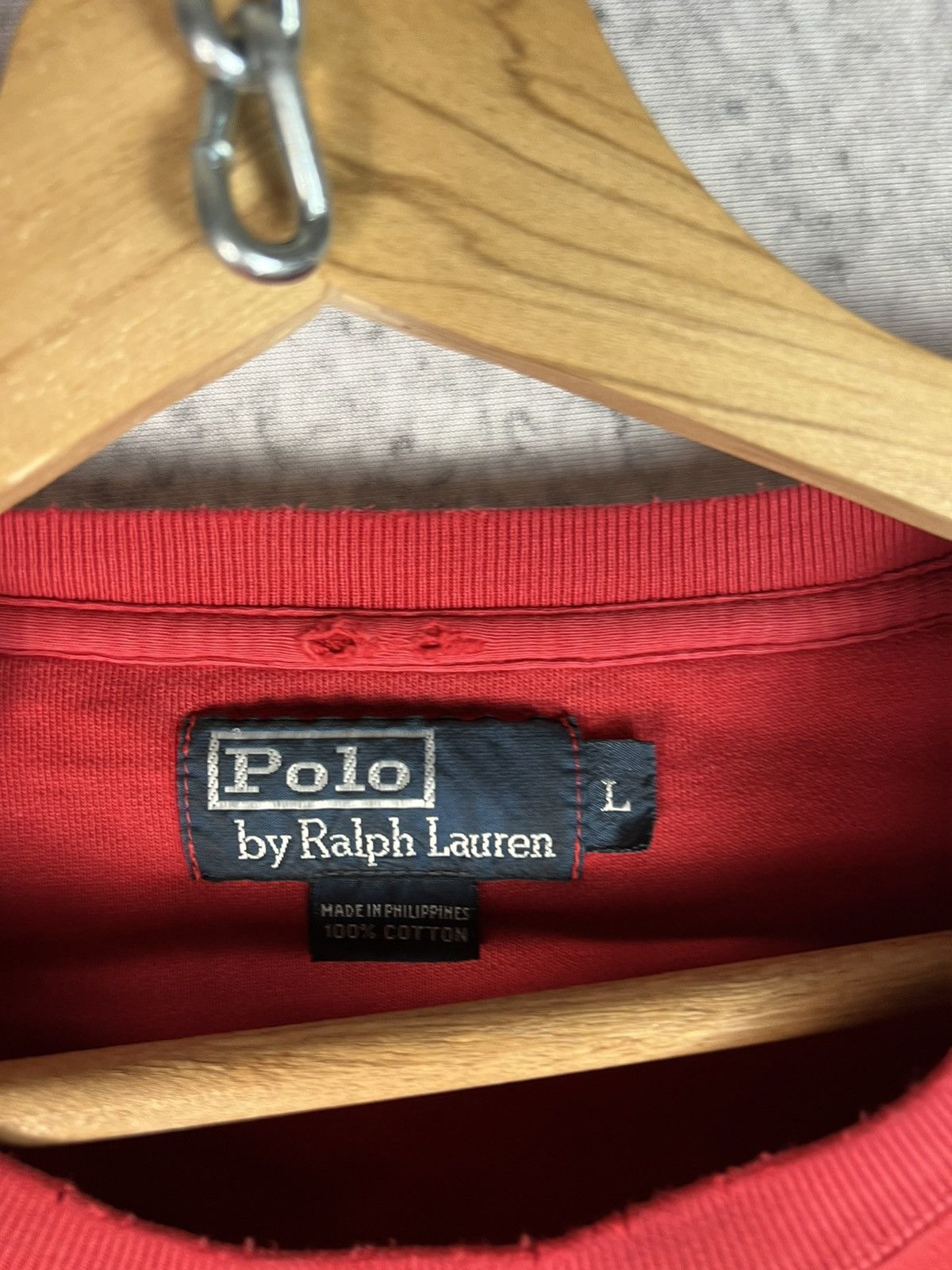 Polo Ralph Lauren Polo Ralph Lauren vintage black sweatshirt small pony red Size US L / EU 52-54 / 3 - 3 Thumbnail