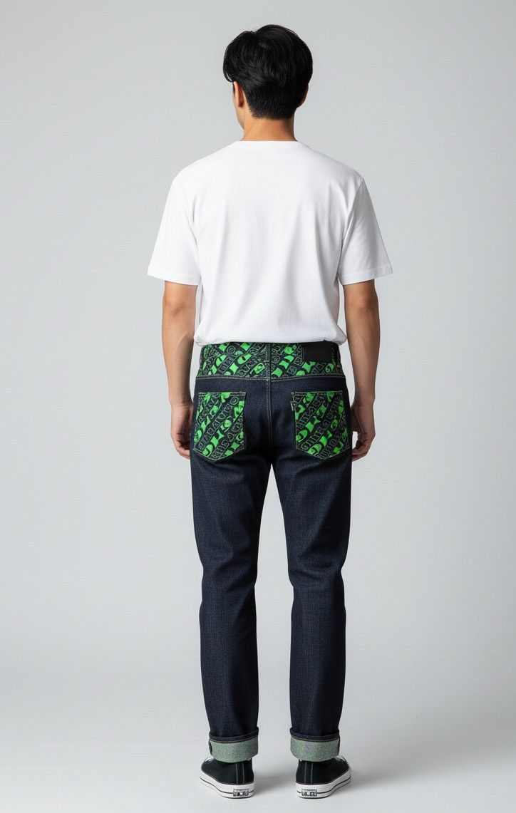 Momotaro Jeans Monitor GDW Streetwear Like Momotaro Size US 35 - 2 Thumbnail