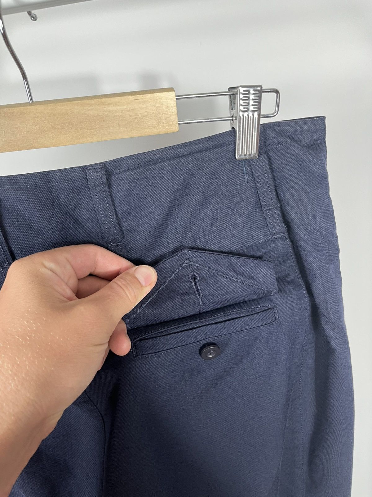 Marithe + Francois Girbaud Marithe Francois Girbaud Silk Blend Pants Asym Button Sz 26 Size 27" / US 4 / IT 40 - 10 Thumbnail