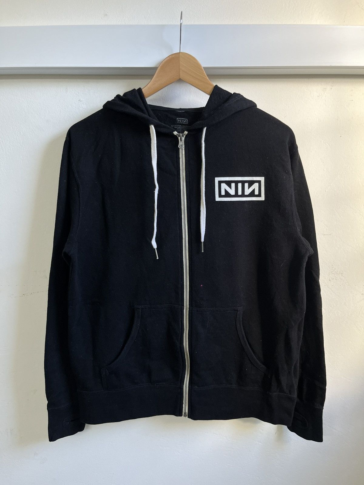 Band Tees Vintage Y2K Nine Inch Nails Zipper Hoodie Size US M / EU 48-50 / 2 - 1 Thumbnail