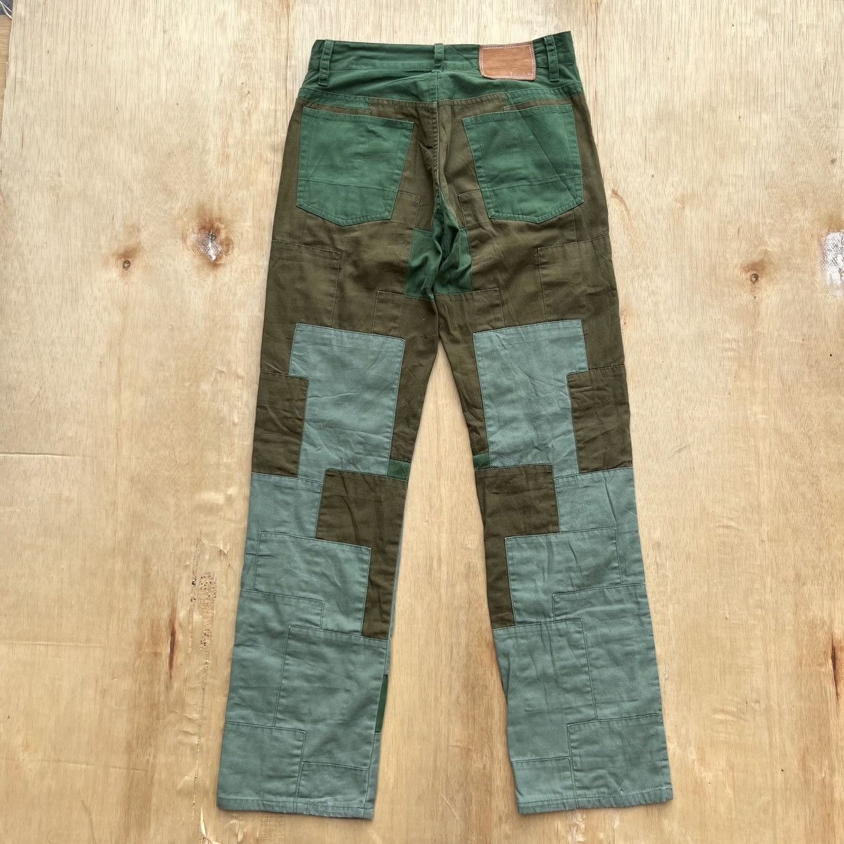 Japanese Brand LES VIS a BOIS VINTAGE PATCH WORK LIKE JUNYA WATANABE Size US 29 - 9 Thumbnail