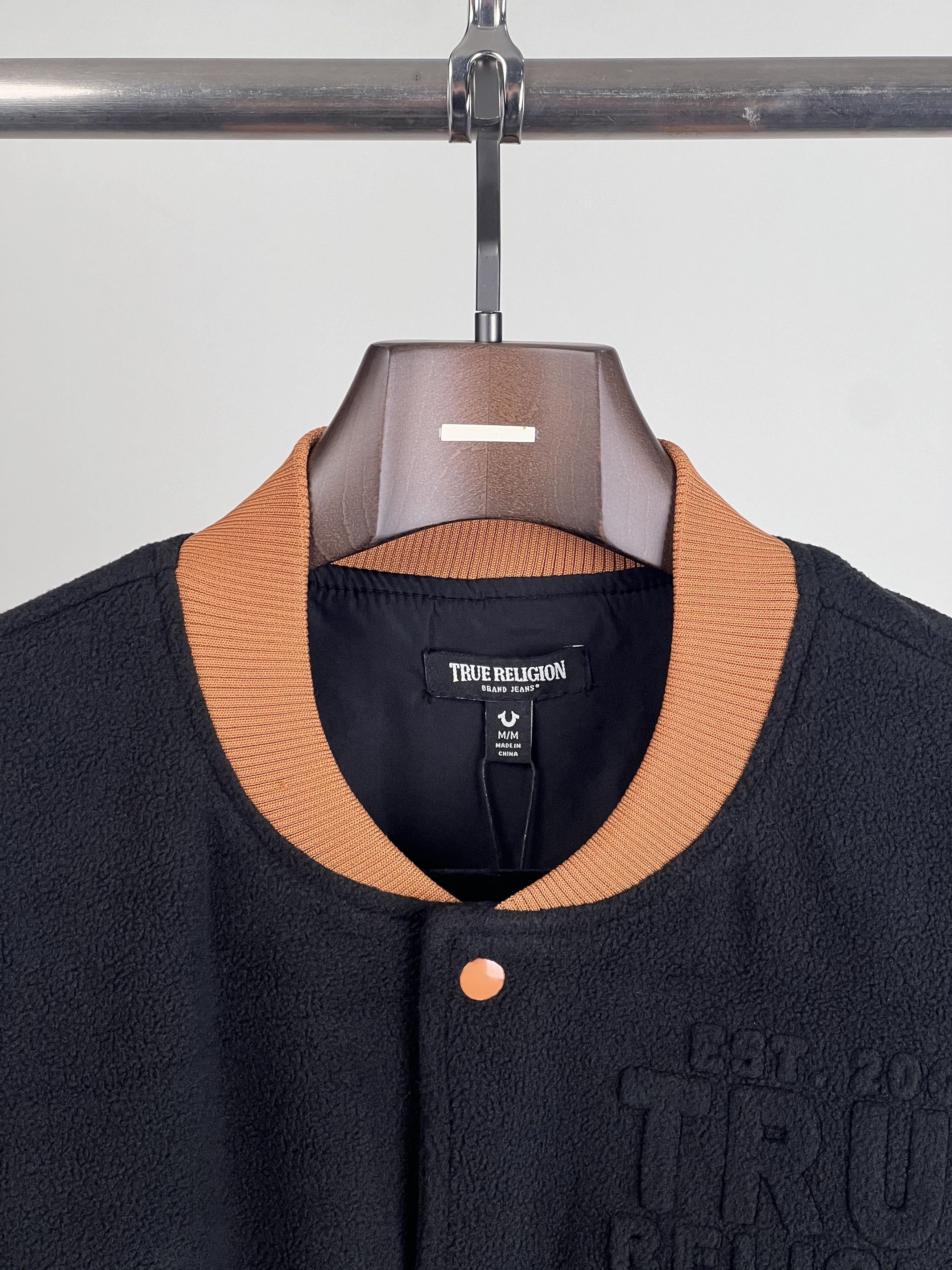 True Religion Brand New TR Utility Logo Button-up Jacket Black Size US M / EU 48-50 / 2 - 3 Thumbnail