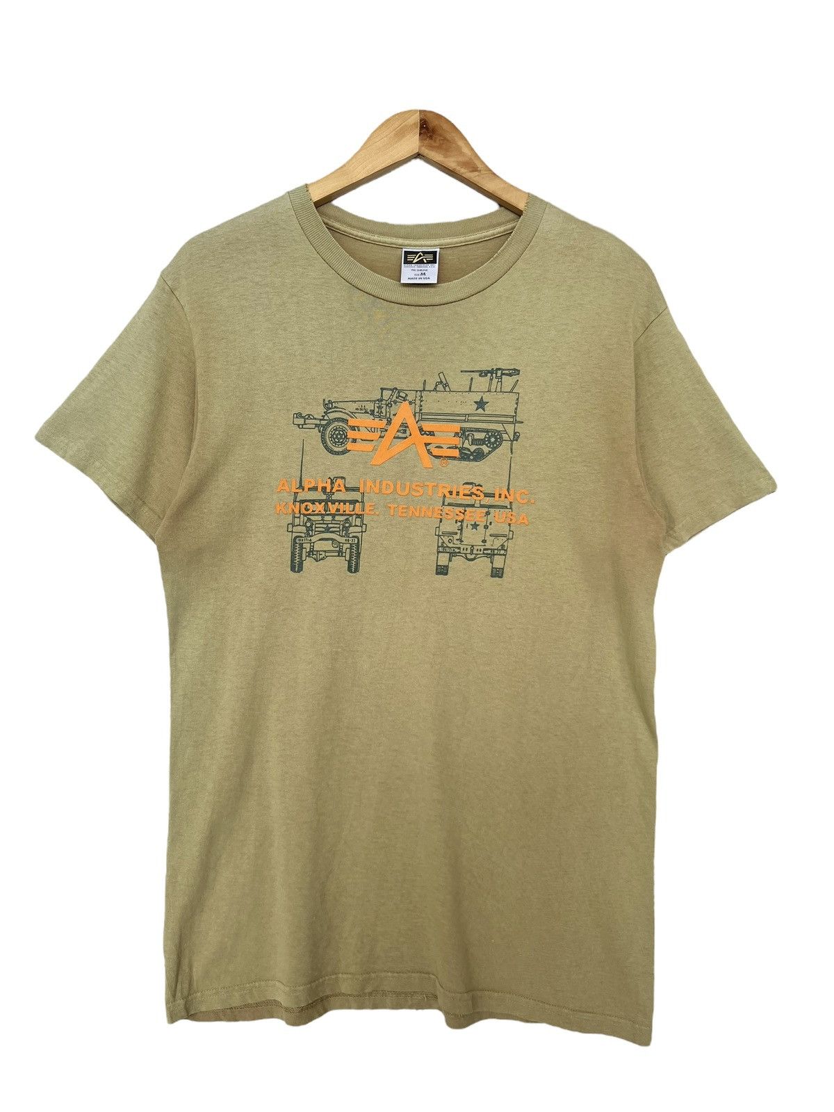 Avirex Avirex Distressed Sunfaded Tee Shirt Size US S / EU 44-46 / 1 - 1 Thumbnail