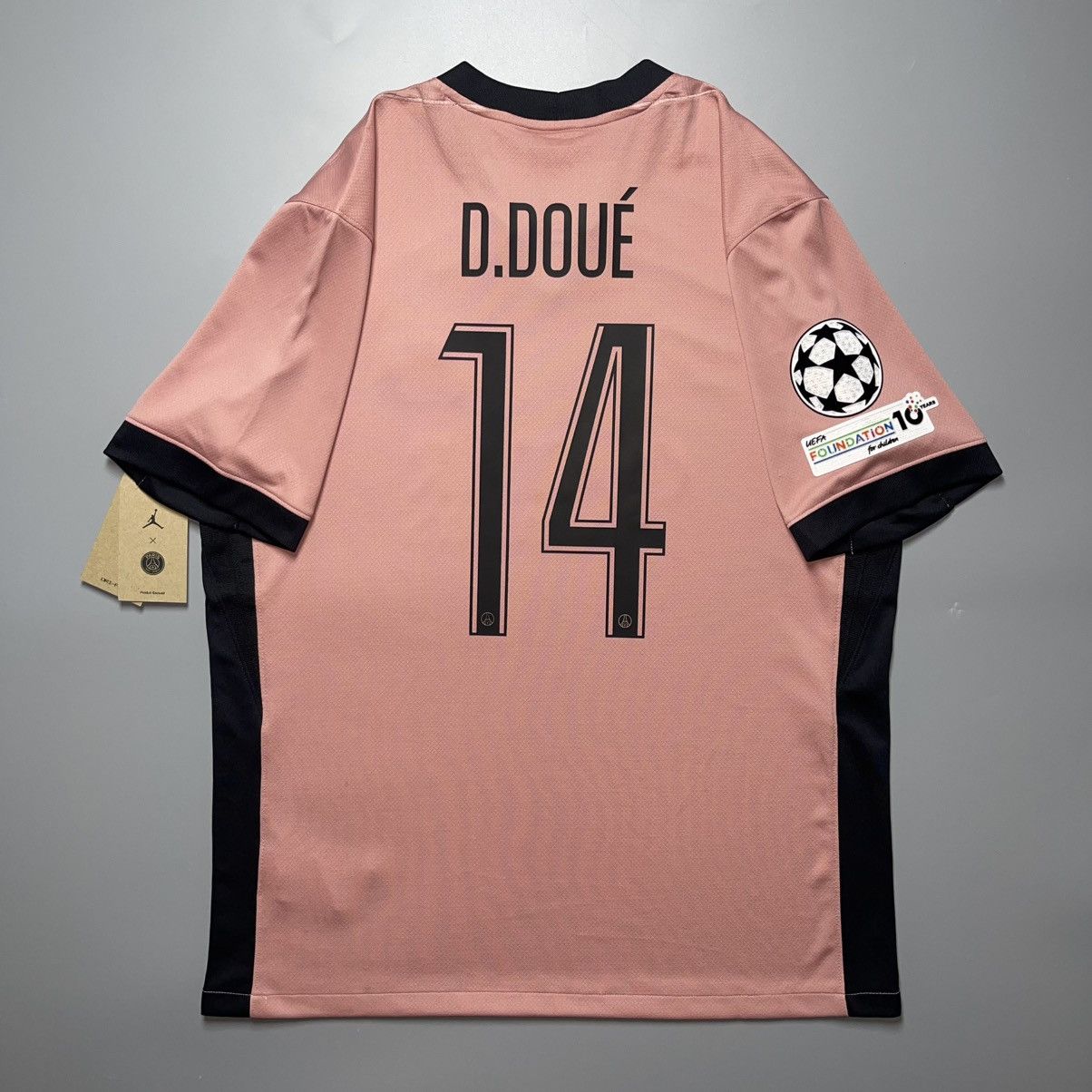 Nike NWT PSG NIKE 2024/2025 FOOTBALL THIRD JERSEY #14 DESIRE DOUE Size US L / EU 52-54 / 3 - 1 Thumbnail