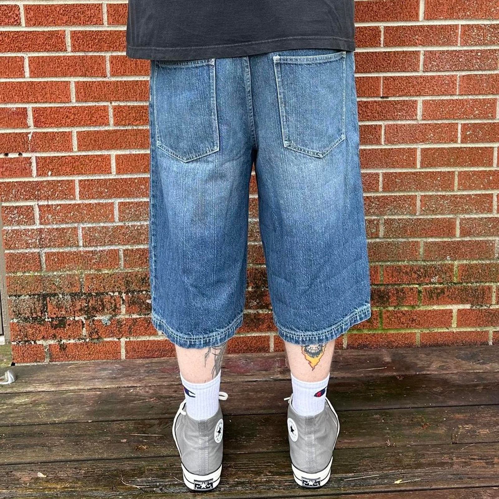 Sean John Y2k sean john baggy skate jean shorts Size US 36 / EU 52 - 3 Thumbnail