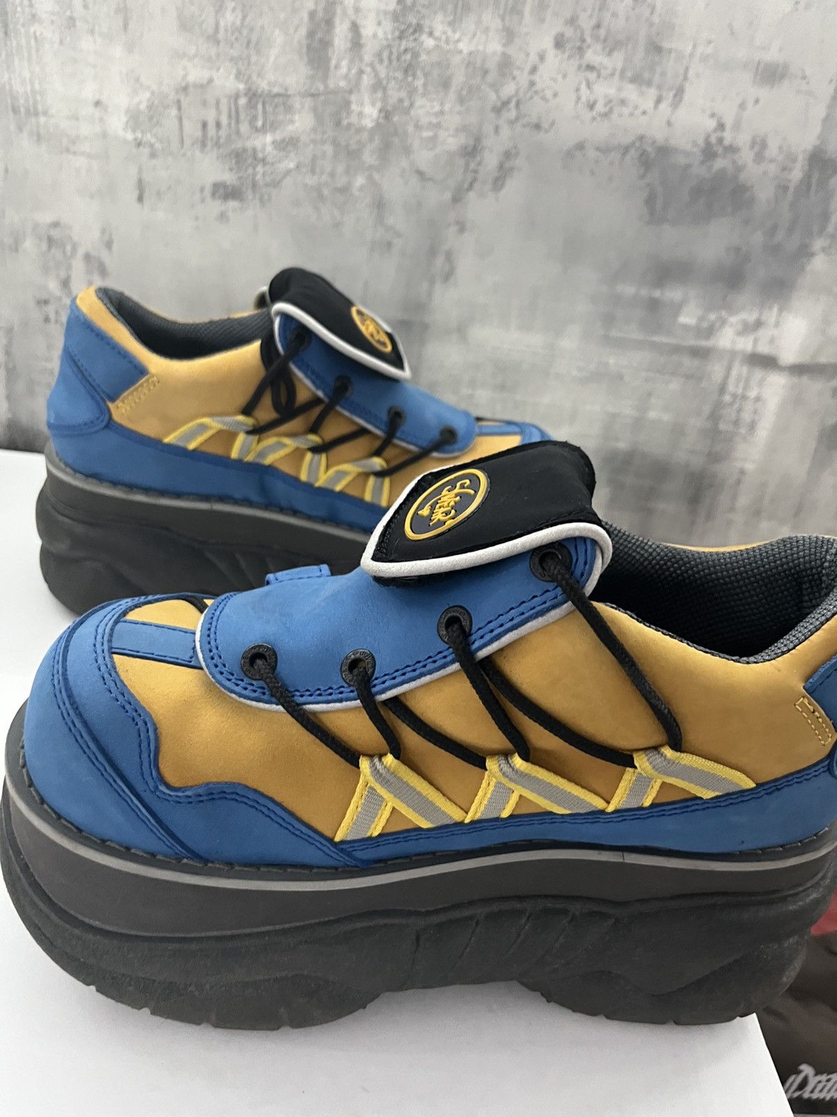 SWEAR London Swear alternative sm10 blue n yellow Size US 10 / EU 43 - 6 Thumbnail