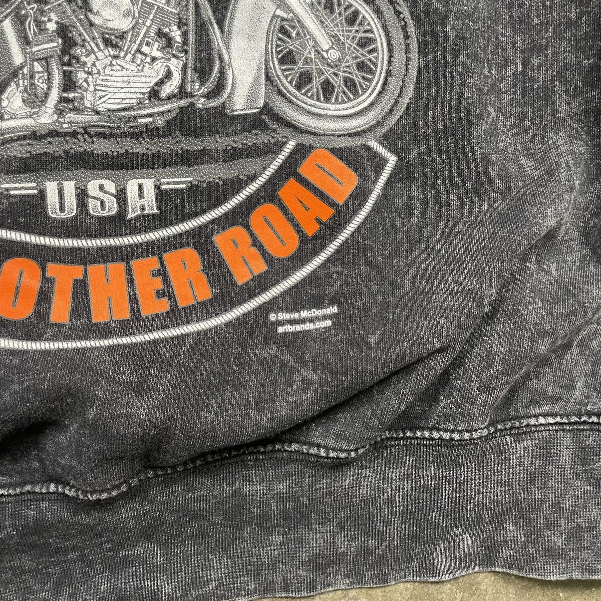 Harley Davidson × Vintage Vintage Faded Harley Davidson Sturgis Hoodie Grunge Biker Size US S / EU 44-46 / 1 - 3 Thumbnail