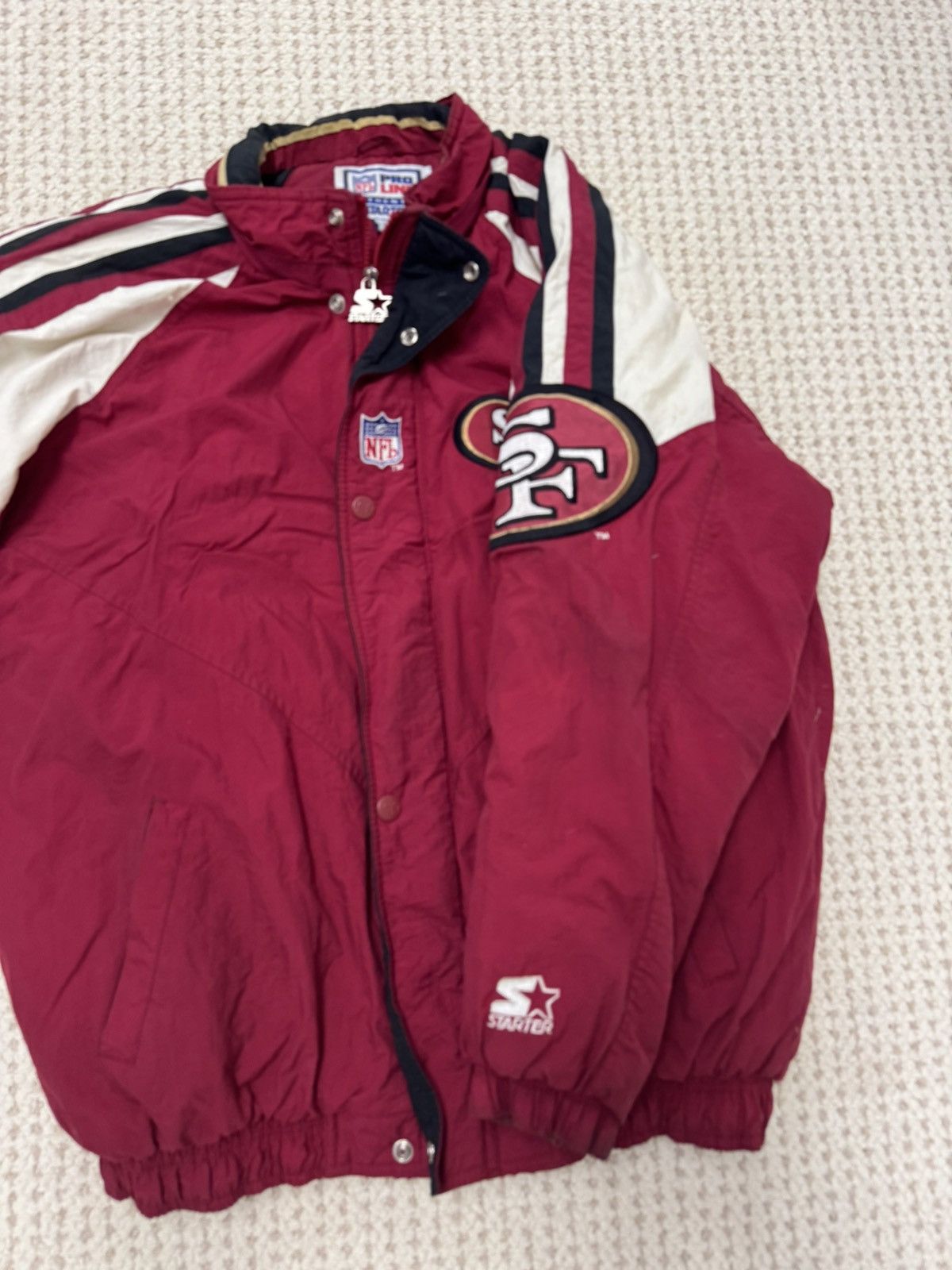 Starter × Vintage Vintage Starter San Francisco 49ers Jacket Size US L / EU 52-54 / 3 - 6 Thumbnail
