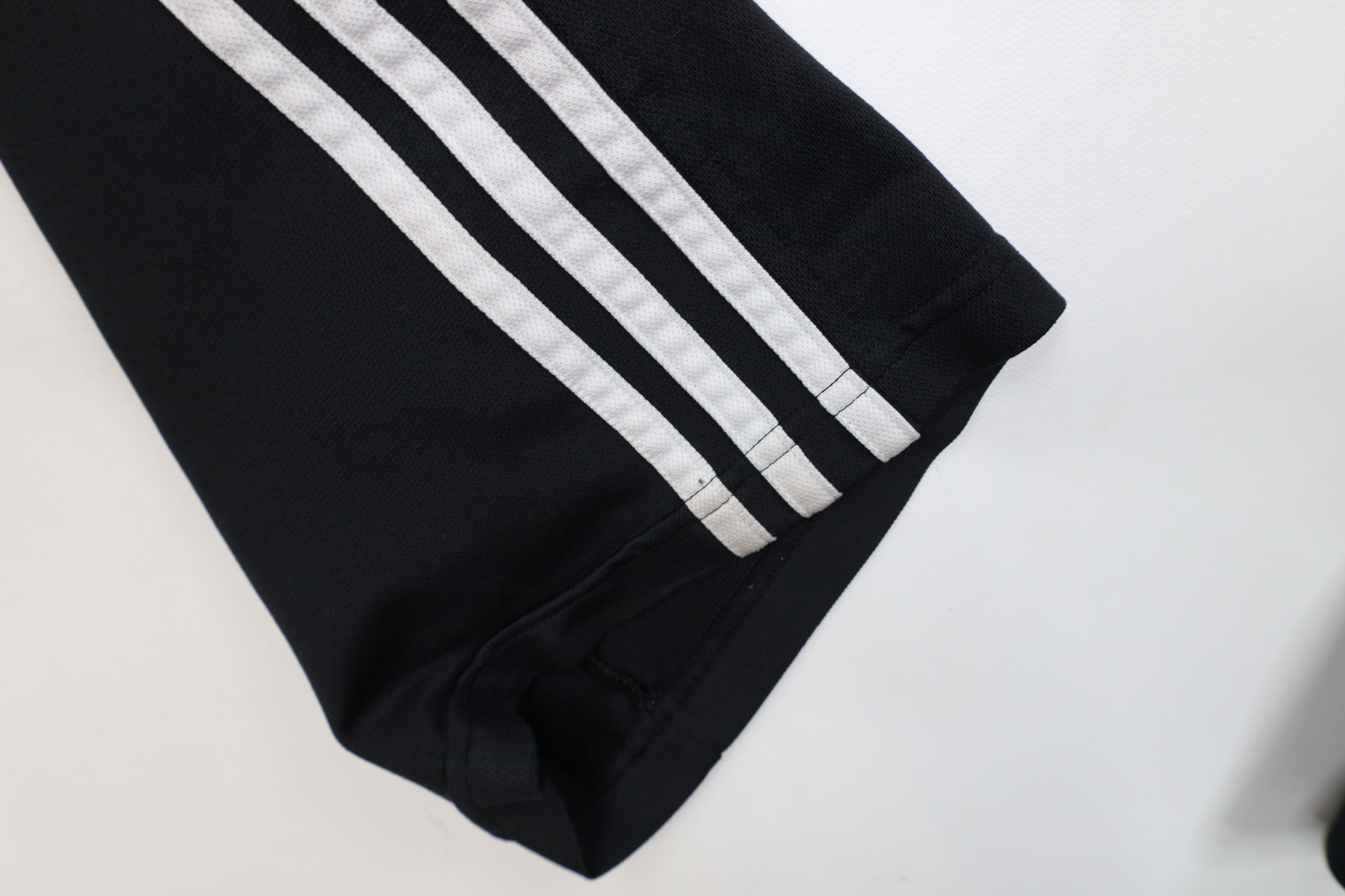 Adidas Vintage Y2K Adidas Striped Wide Leg Sweatpants Pants Black Size US 34 / EU 50 - 7 Thumbnail