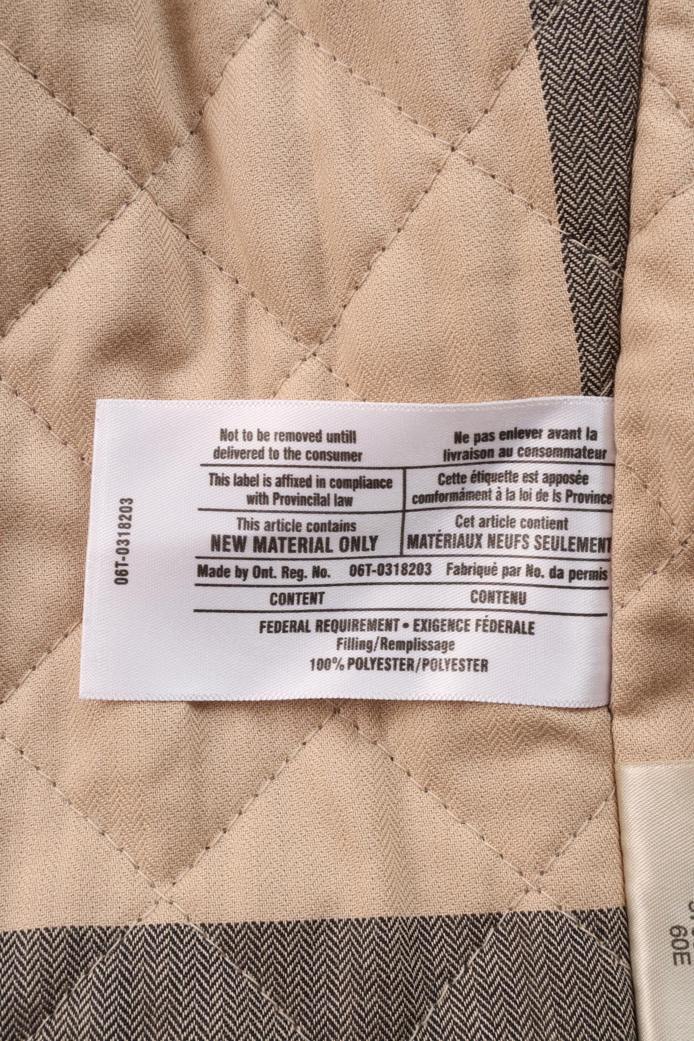 Burberry Burberry Brit Classic Double Breasted Belted Coat / Jacket Size L / US 10 / IT 46 - 4 Thumbnail