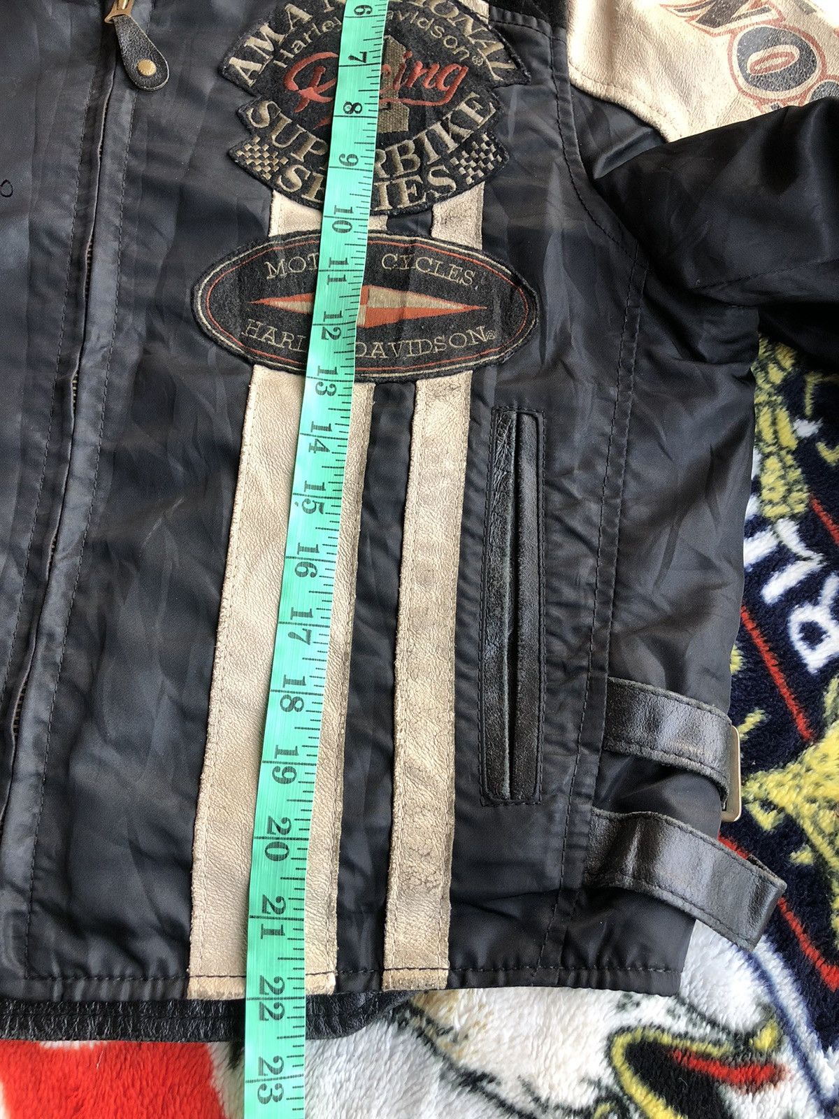 Harley Davidson Vintage Harley-Davidson Superbike Rider Leather Jacket Size US M / EU 48-50 / 2 - 18 Thumbnail