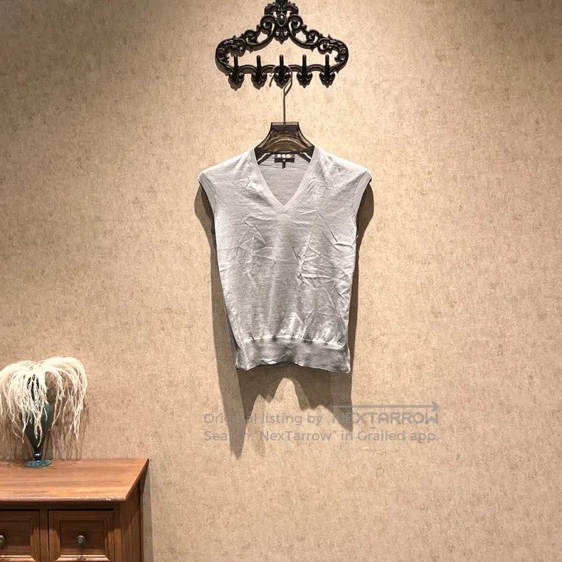 Loro Piana Loro Piana Grey Cashmere Vest Cardigan Set Size XS / US 0-2 / IT 36-38 - 3 Thumbnail